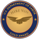 GOLD HIRE VETS MEDALLION AWARD