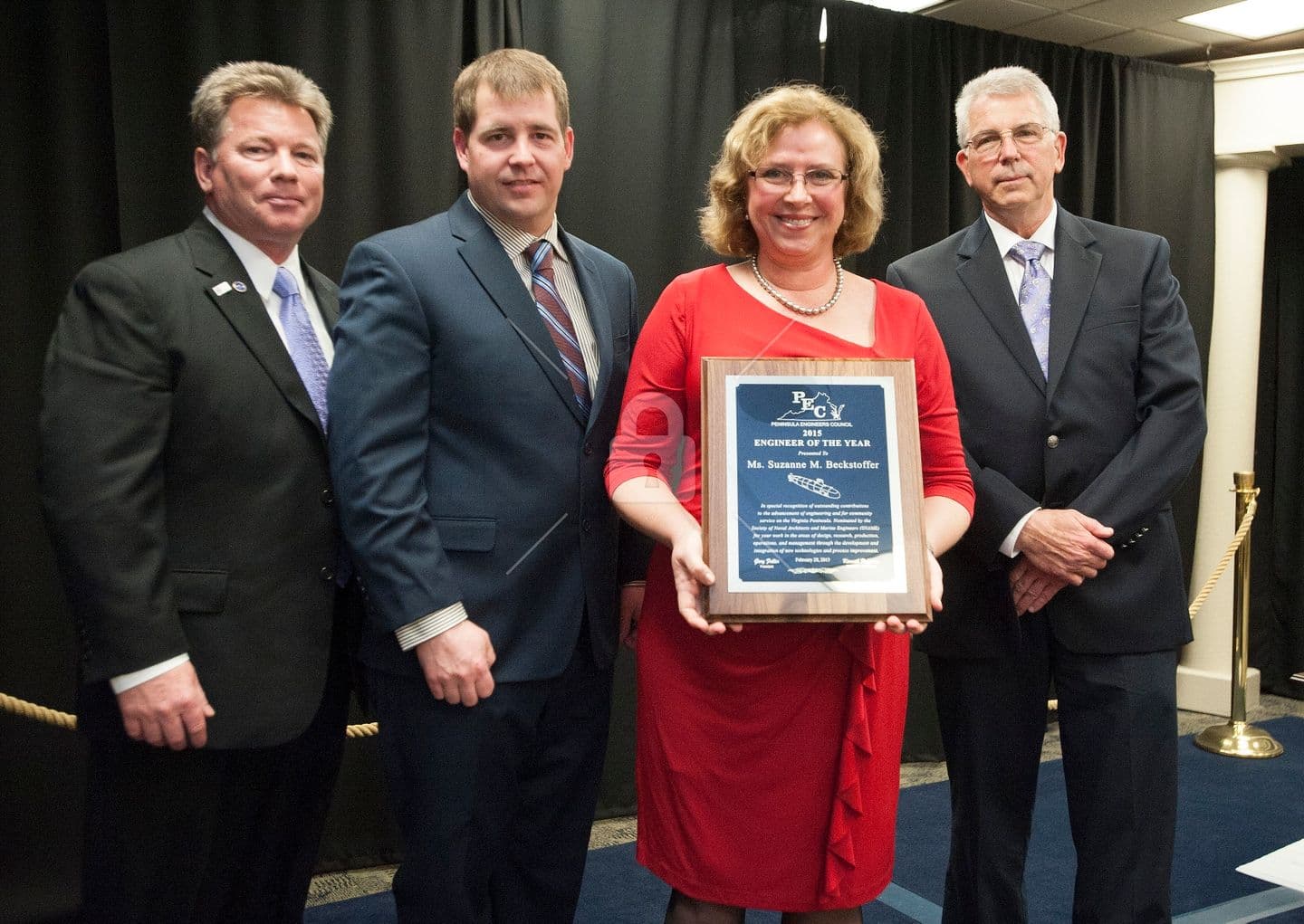 NEWPORT NEWS SHIPBUILDING ENGINEERING DIRECTOR NAMED VIRGINIA PENINSULA ENGINEER OF THE YEAR