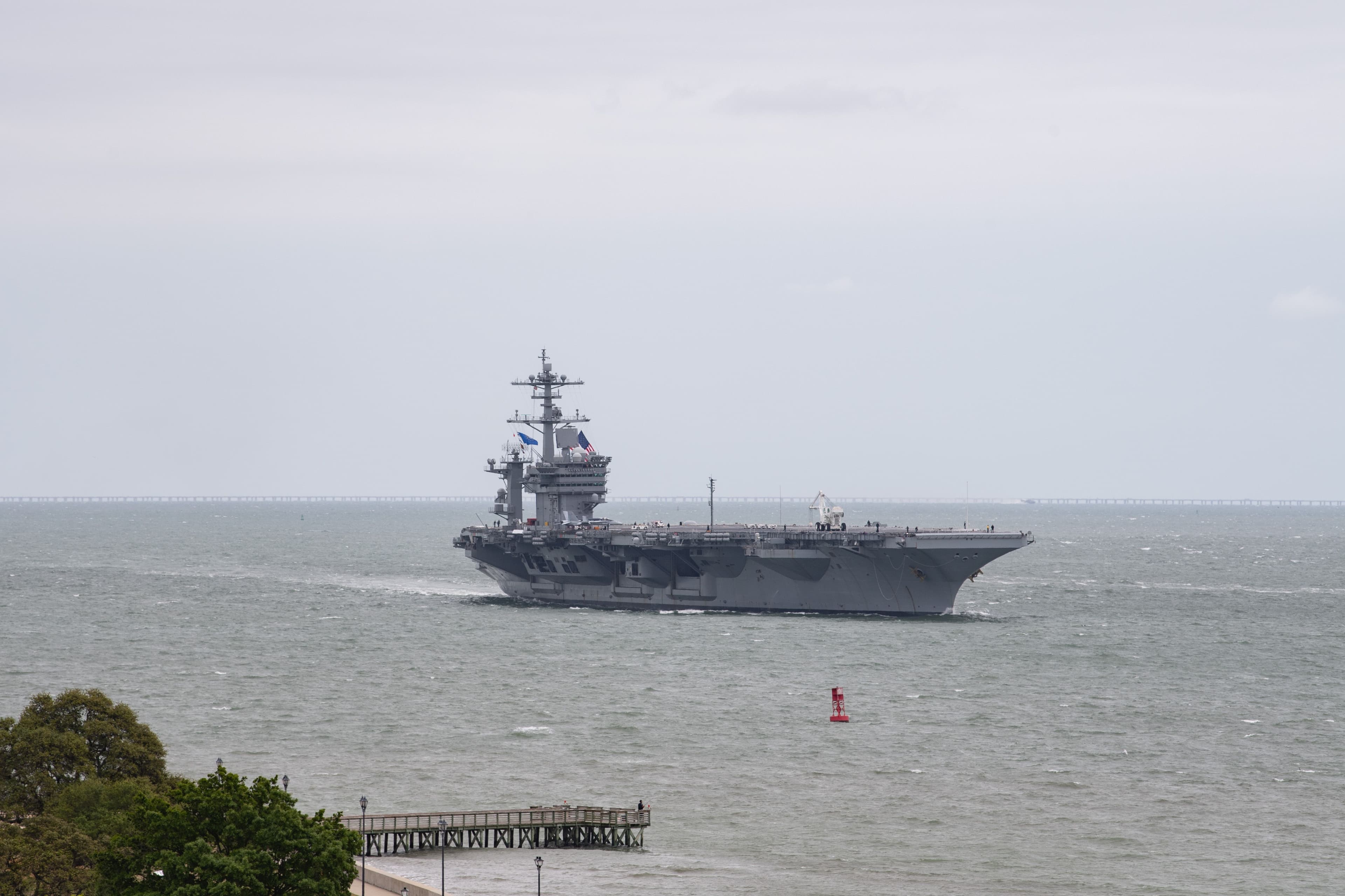 HII Redelivers USS George Washington (CVN 73) to U.S. Navy