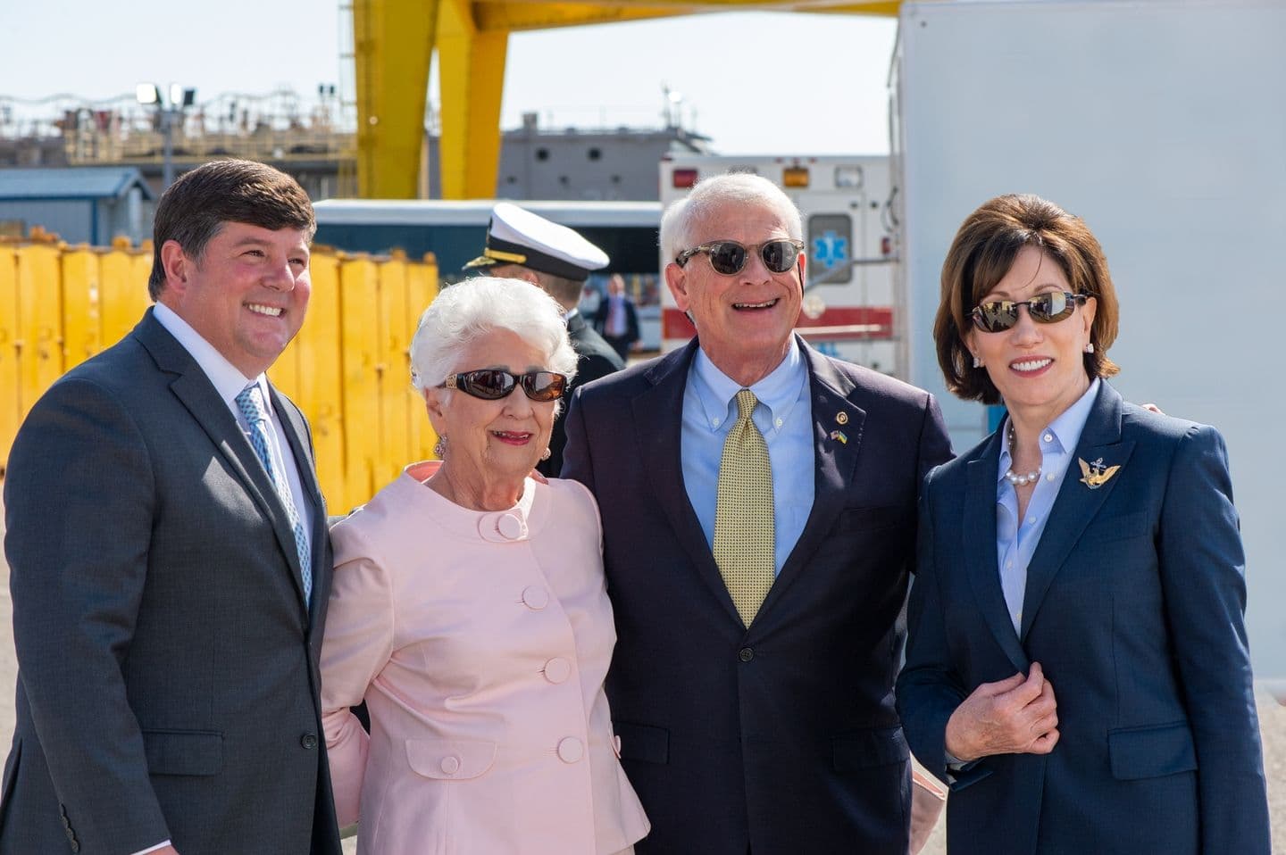 HII Christens Destroyer Jack H. Lucas (DDG 125)