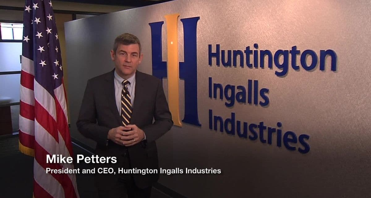 VIDEO RELEASE--HUNTINGTON INGALLS INDUSTRIES AND HII PRESIDENT AND CEO MIKE PETTERS RECOGNIZED BY THE RESERVE OFFICERS ASSOCIATION