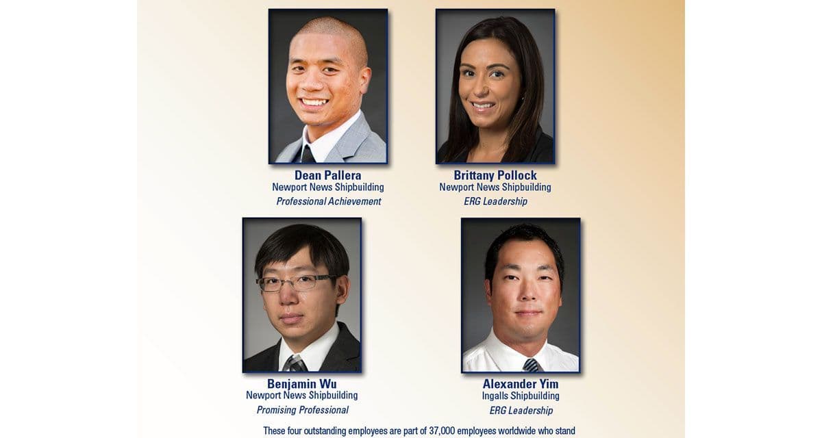 HUNTINGTON INGALLS INDUSTRIES EMPLOYEES RECEIVE AWARDS FROM THE SOCIETY OF ASIAN SCIENTISTS AND ENGINEERS