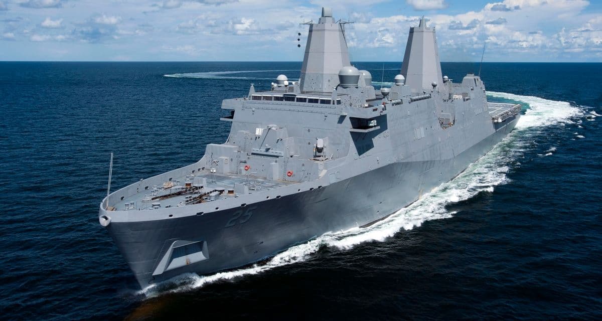 MULTIMEDIA RELEASE -- INGALLS-BUILT SOMERSET RETURNS FROM SUCCESSFUL BUILDER'S SEA TRIALS