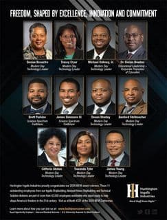 HUNTINGTON INGALLS INDUSTRIES EMPLOYEES HONORED AT 34TH ANNUAL BLACK ENGINEER OF THE YEAR AWARD STEM CONFERENCE