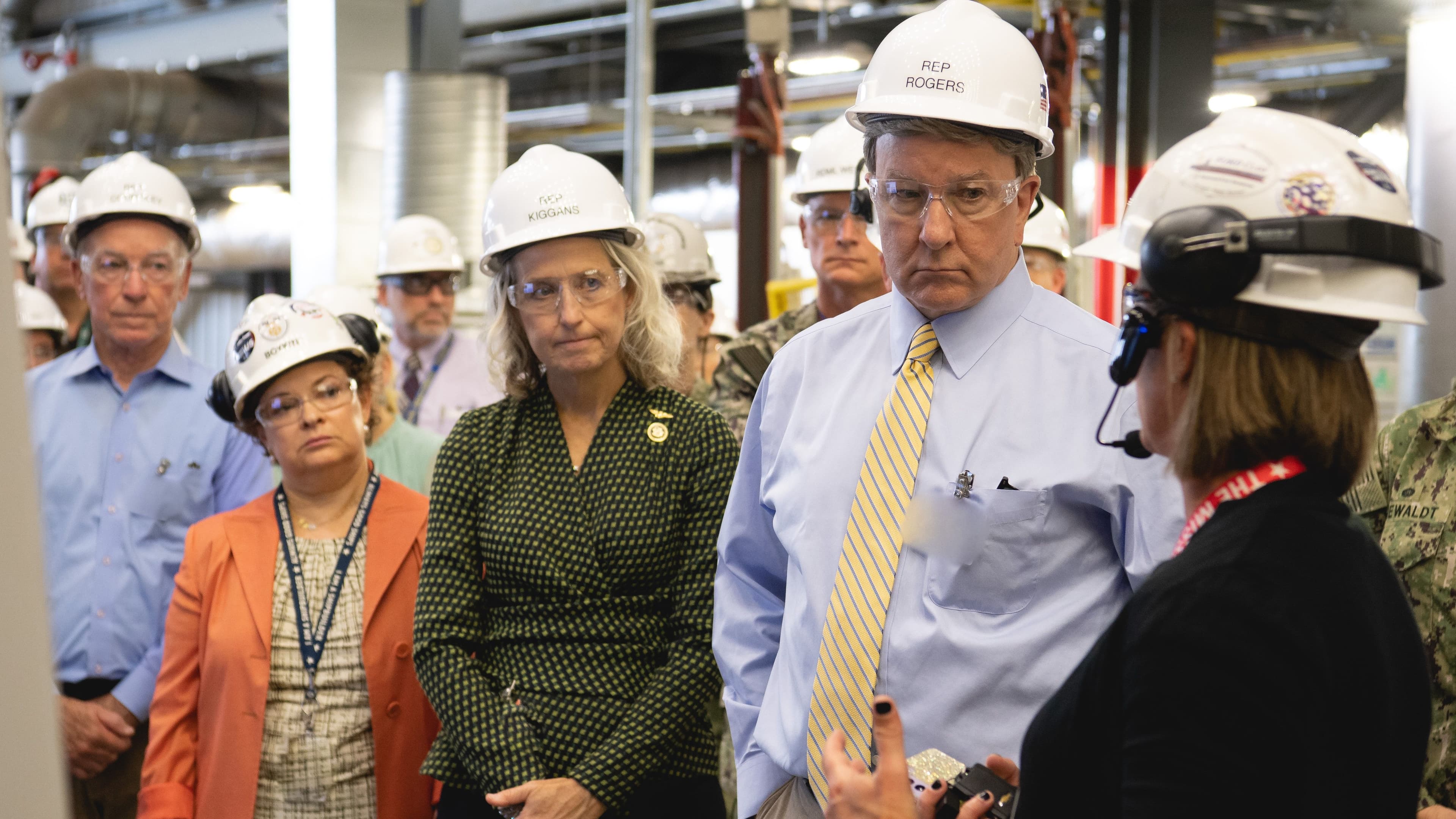 HII Hosts Congressional Delegation at Newport News Shipbuilding
