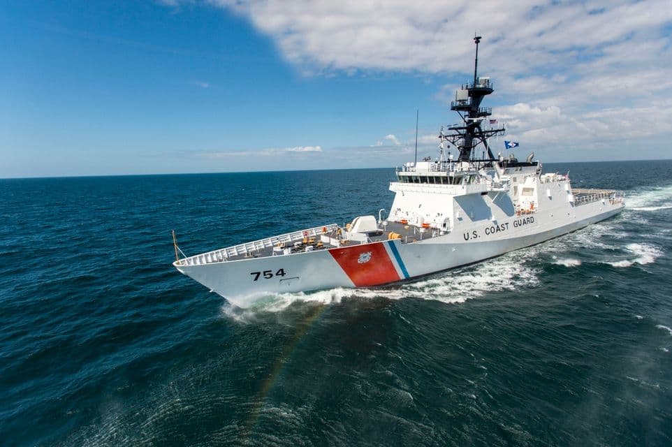 VIDEO RELEASE--INGALLS SHIPBUILDING’S FIFTH NATIONAL SECURITY CUTTER, JAMES, SAILS THE GULF OF MEXICO FOR SUCCESSFUL BUILDER’S SEA TRIALS
