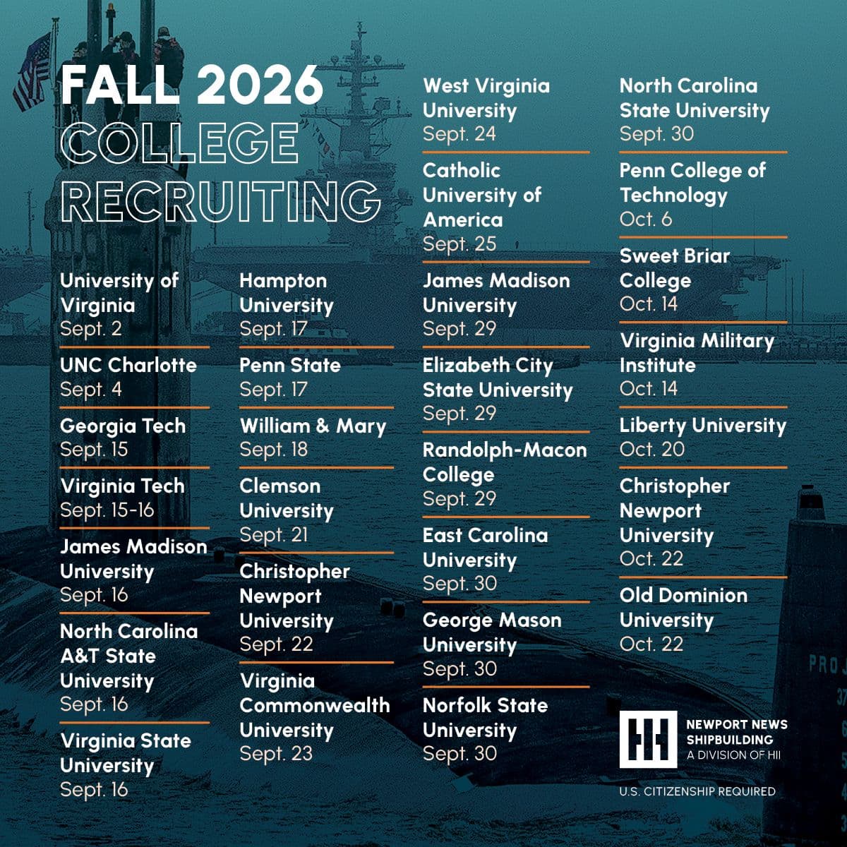 Fall 2026 College Recruiting