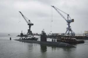 Photo Release--HII Prepares for 25-Month Overhaul of Los Angeles-Class Submarine USS Boise (SSN 764)