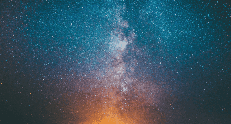 Sky space full of stars