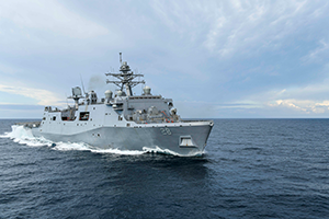 HII Delivers Amphibious Transport Dock Fort Lauderdale (LPD 28) to U.S. Navy
