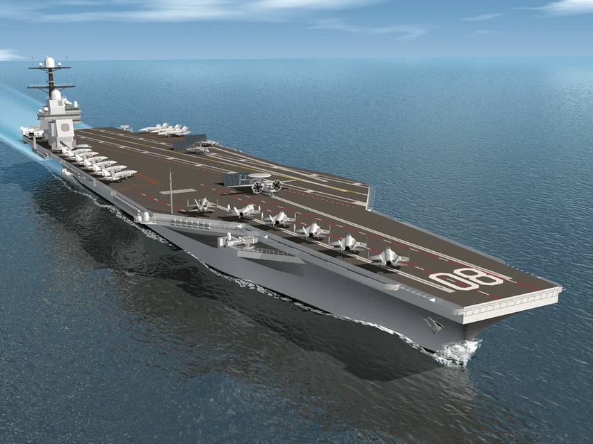 HII AWARDED $152 MILLION ADVANCE PLANNING CONTRACT FOR THE THIRD FORD-CLASS AIRCRAFT CARRIER, ENTERPRISE (CVN 80) - HII