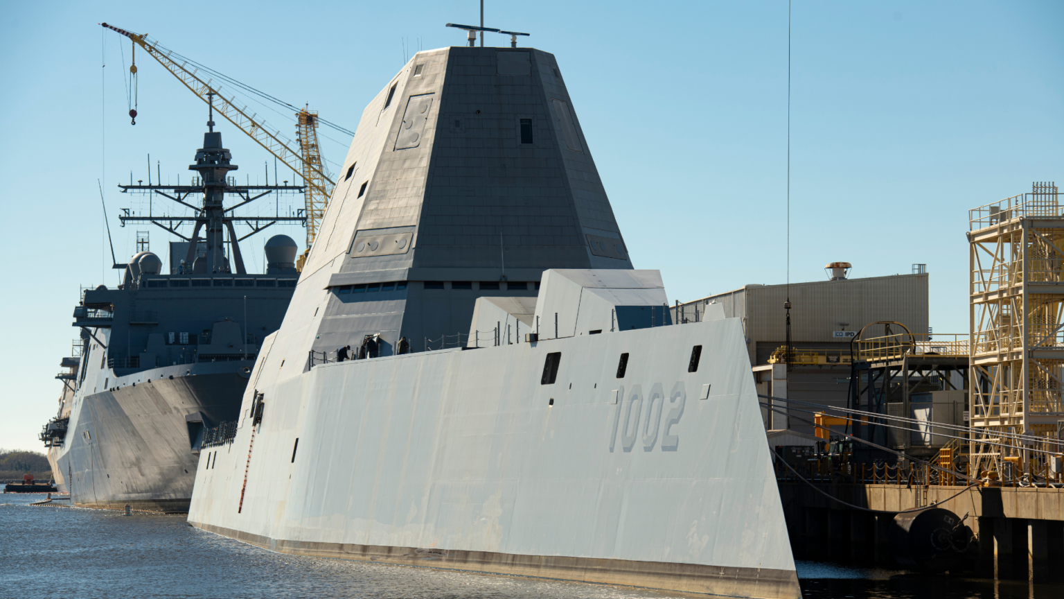 HII’s Ingalls Shipbuilding Awarded DDG 1002 Combat Systems Availability