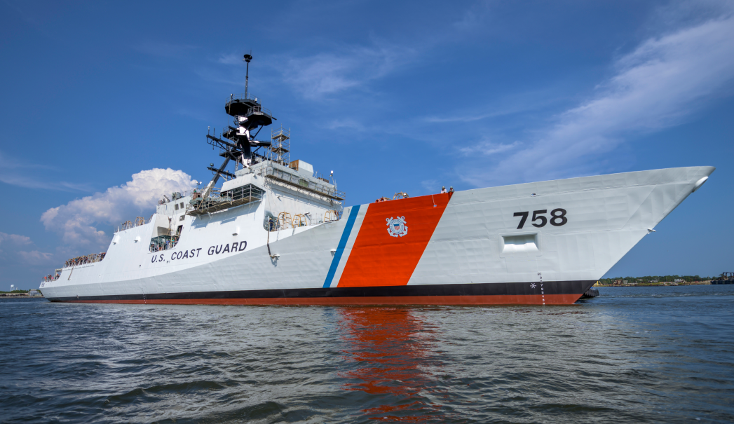National Security Cutter Stone (wmsl 758) Launched