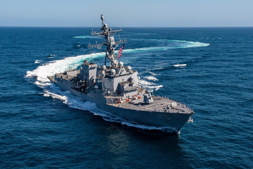 Ddg 125 Sea Trials Bravo9