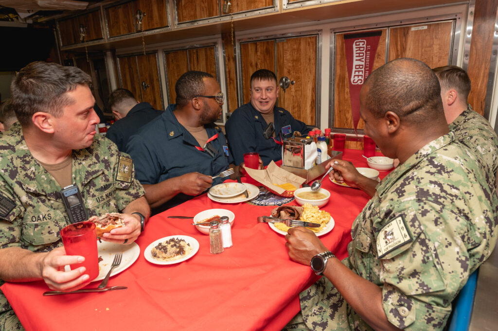 New Jersey Ssn 796 First Meal