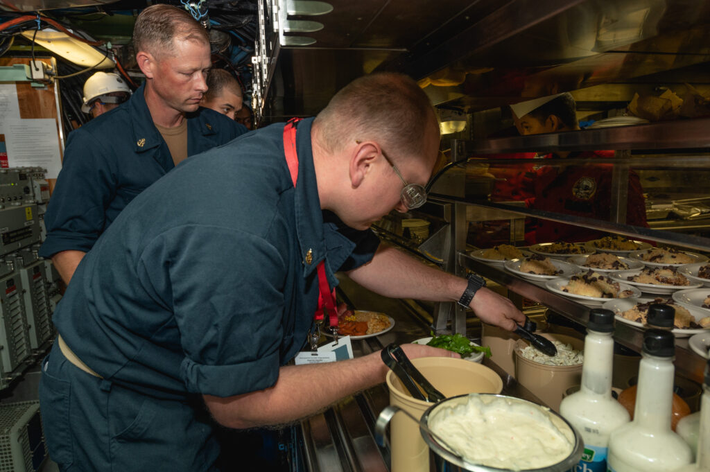 New Jersey Ssn 796 First Meal