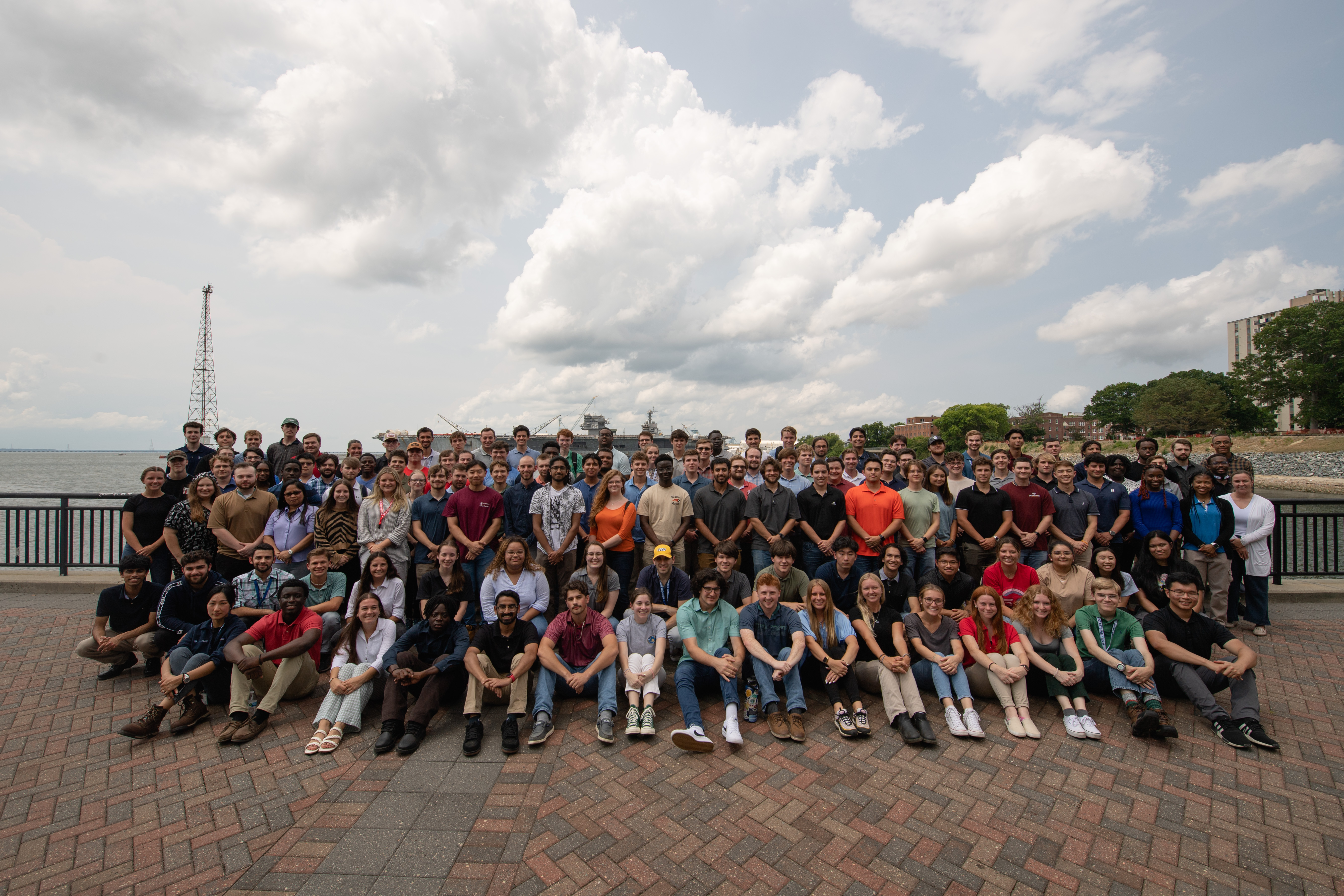Summer Interns Group Photo At Vascic Park