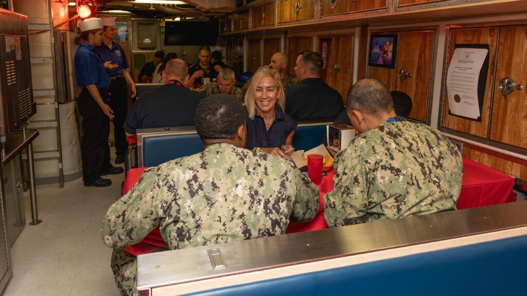 New Jersey Ssn 796 First Meal