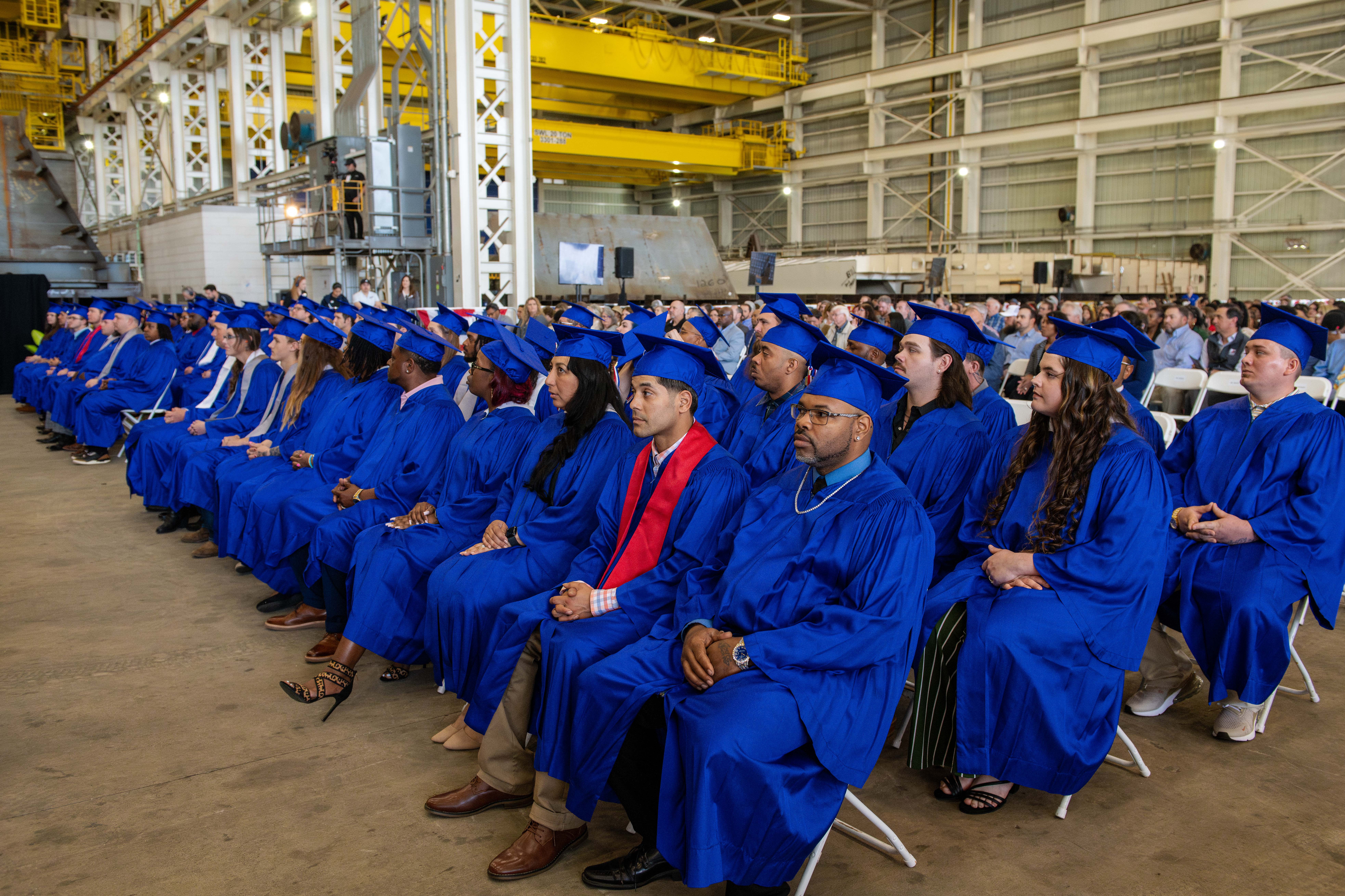 Aoy Graduation Apprentices Seated Ls March 16, 2024