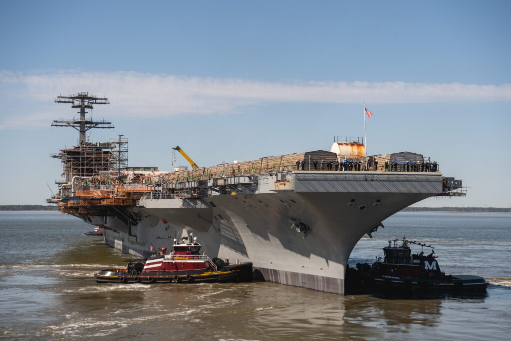 HII Completes Dry Dock Work for Aircraft Carrier USS John C. Stennis ...