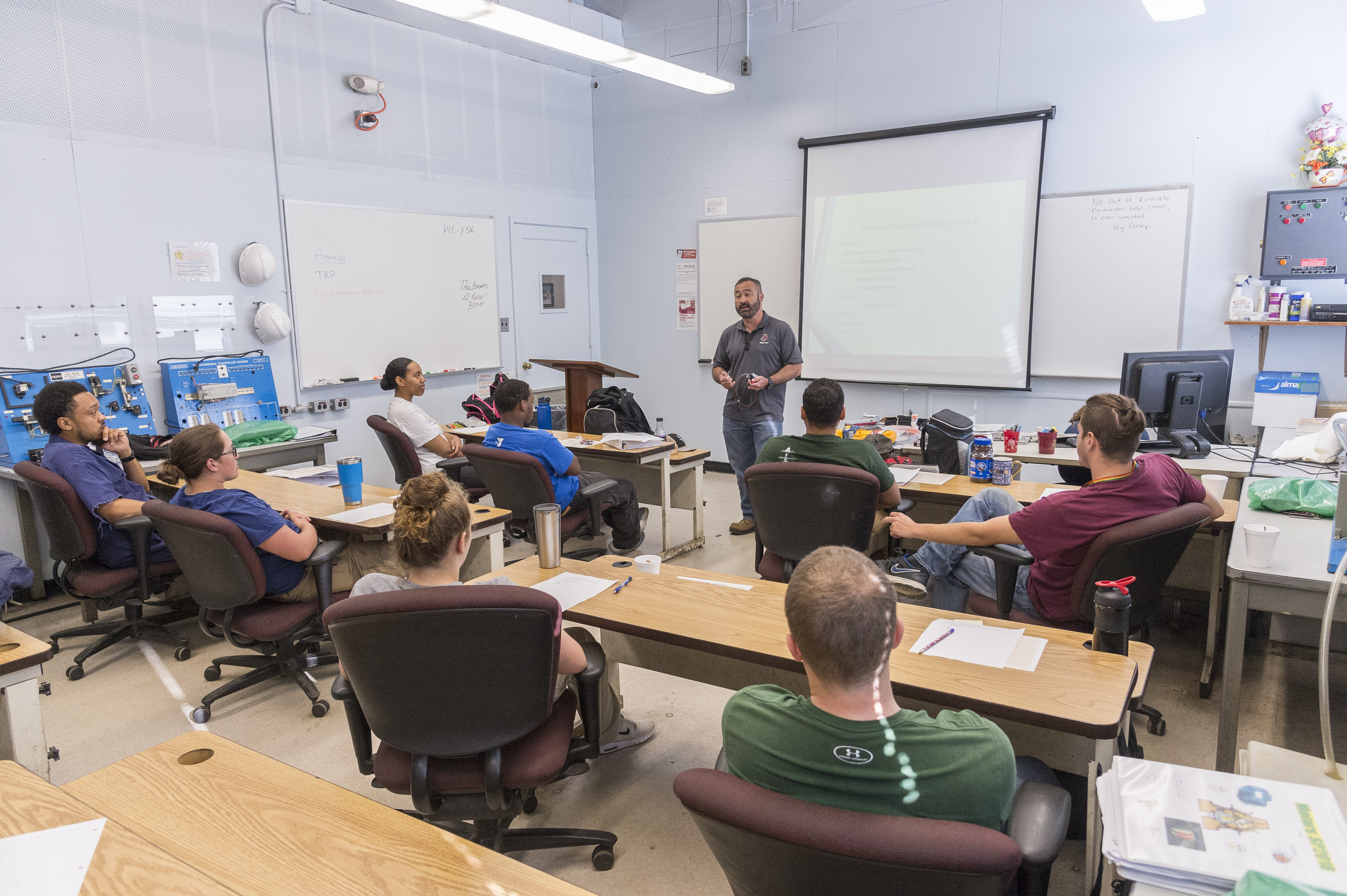 Apprentice School Mcmillians Theory Class With Guest Speaker Billy Anderson 6/21/2018