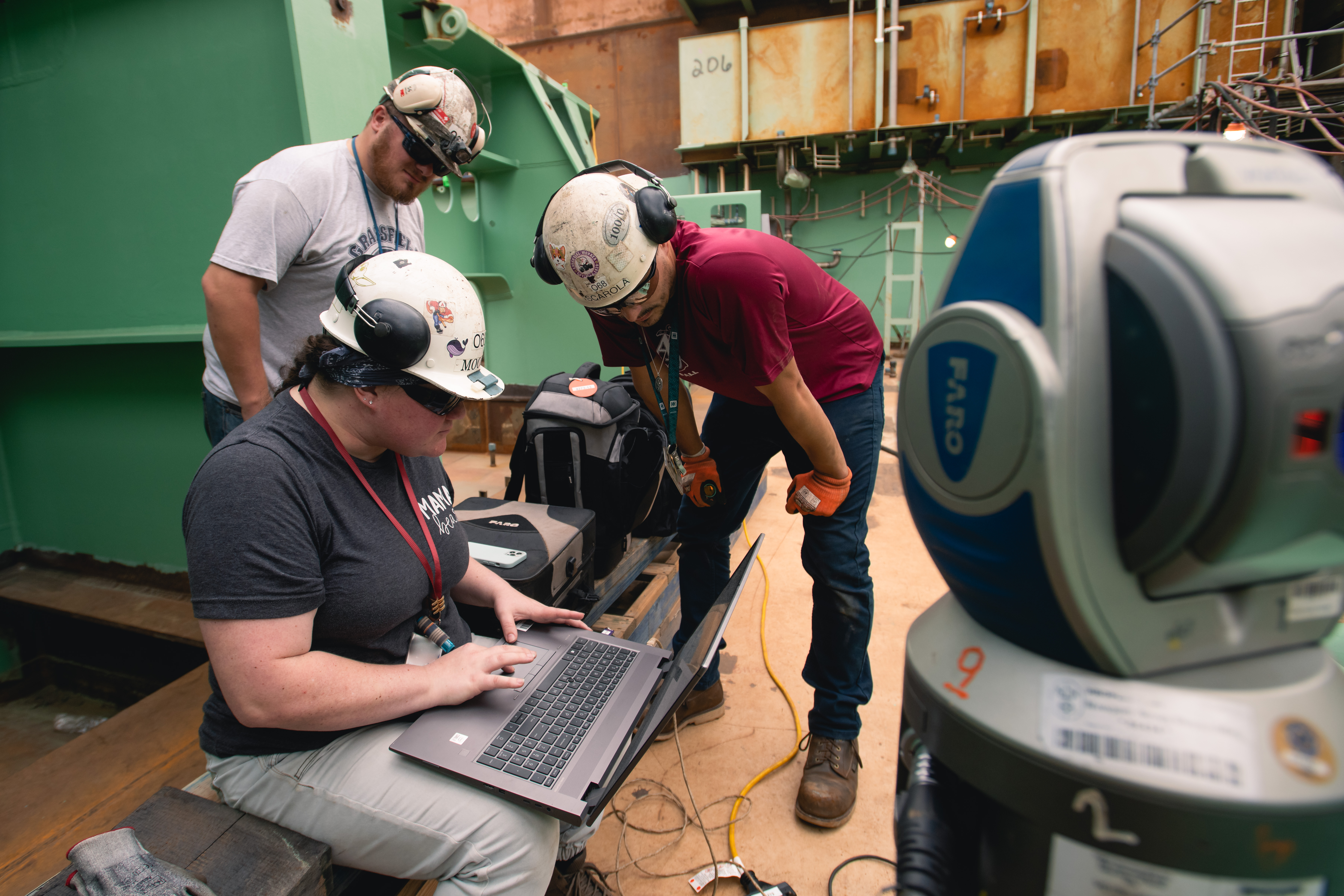 Shipbuilders Working On Enterprise Cvn 80