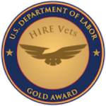 Hire Vets Medallion Gold F 2