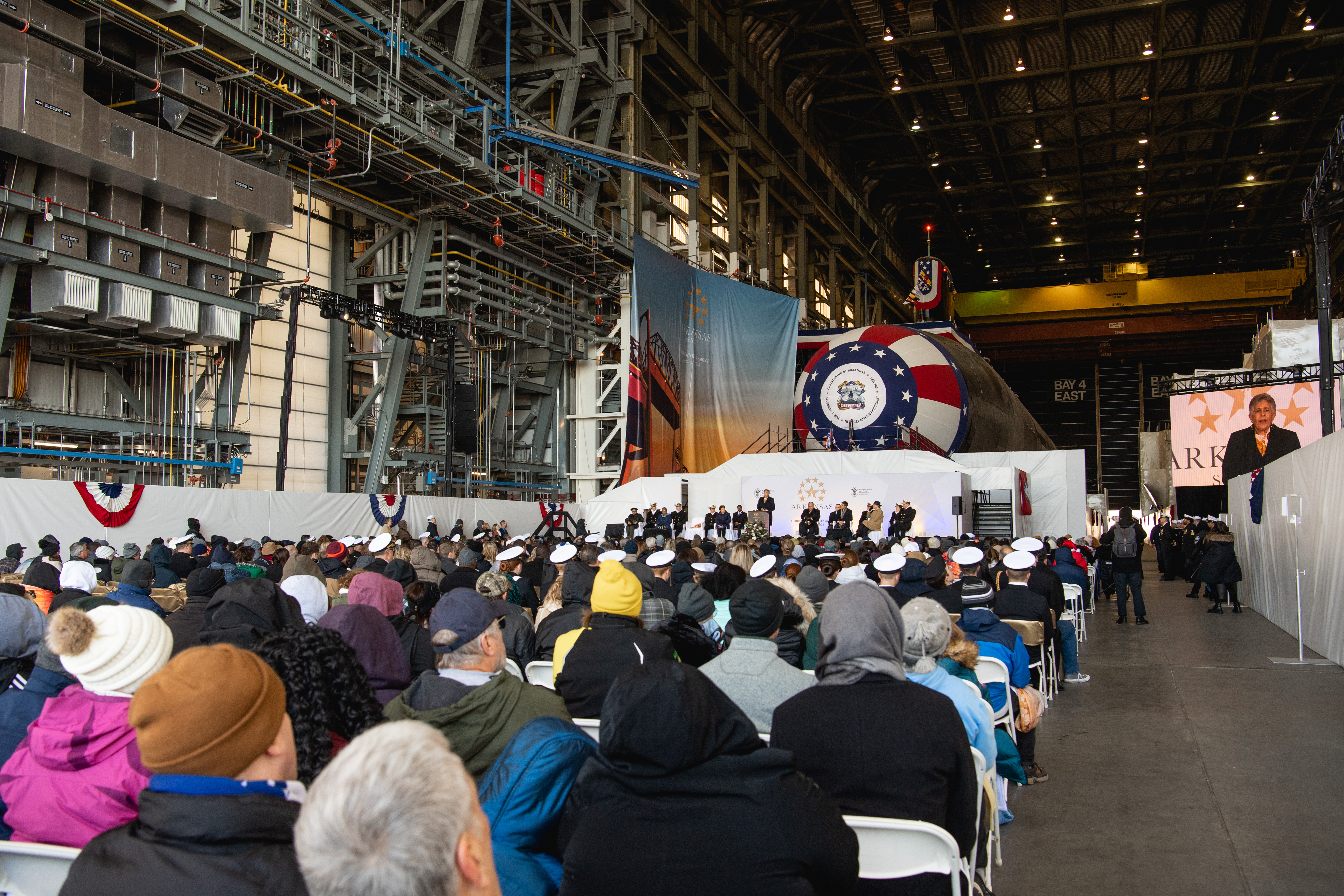 Arkansas Ssn 800 Christening