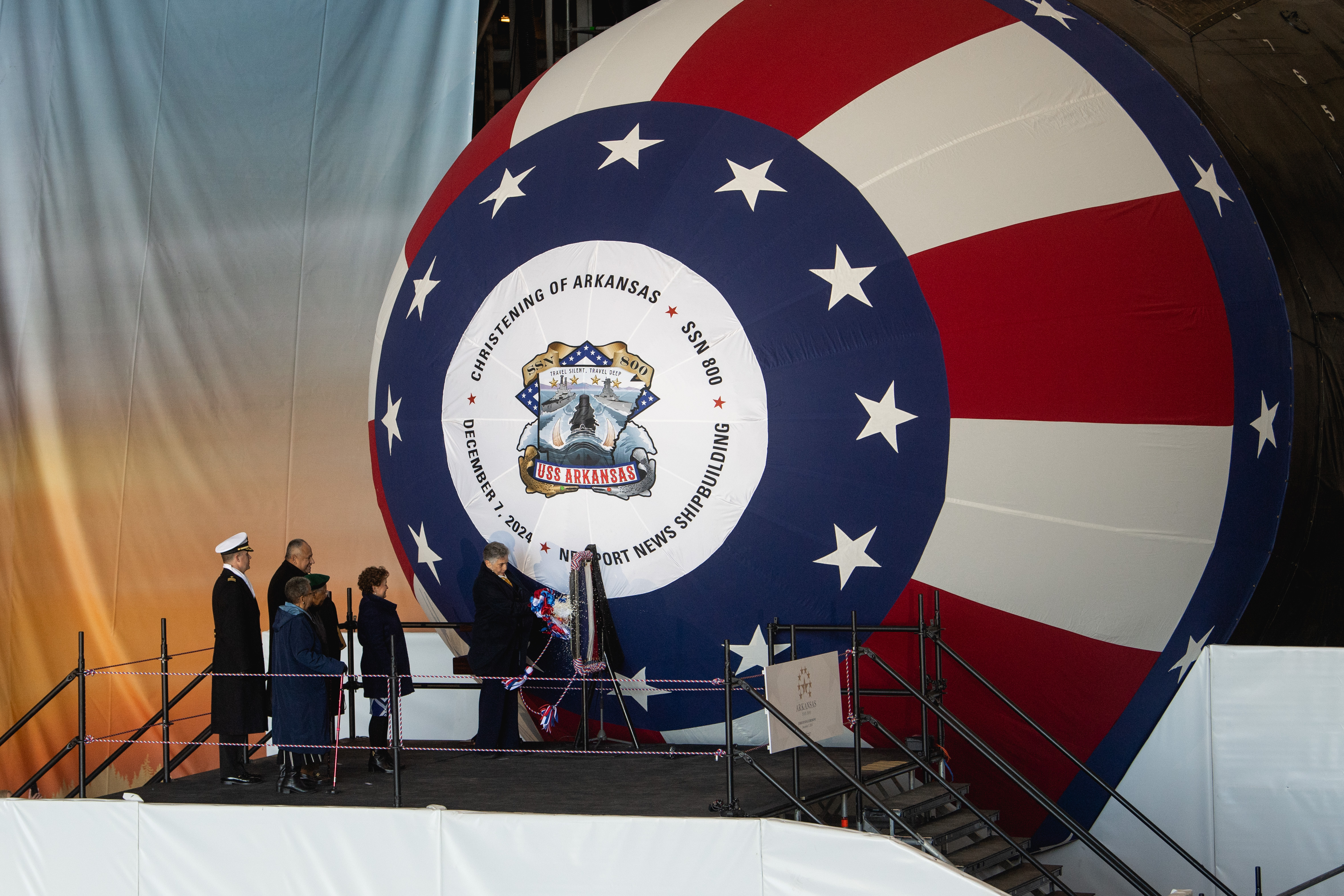 Arkansas Ssn 800 Christening