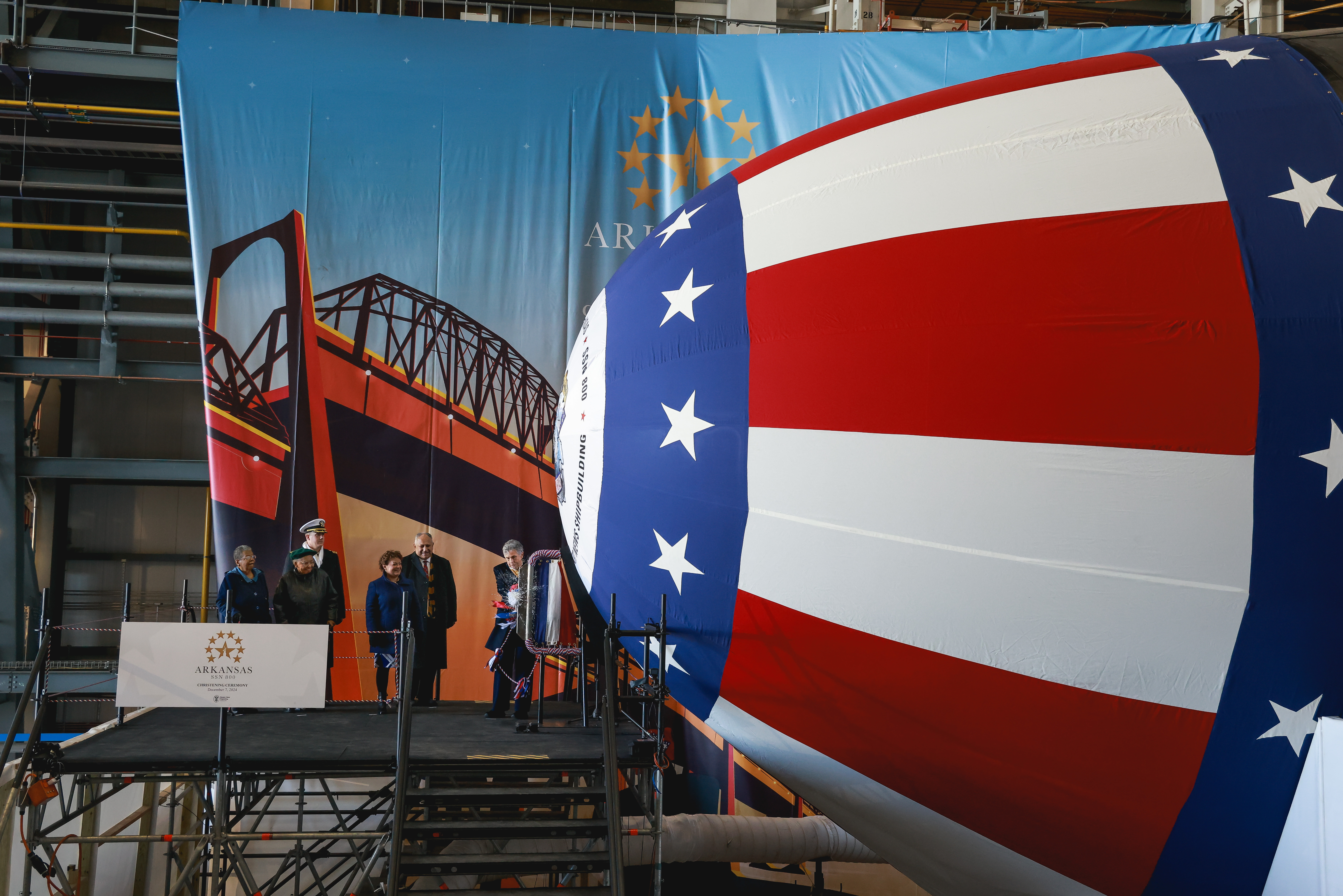 Arkansas Ssn 800 Christening