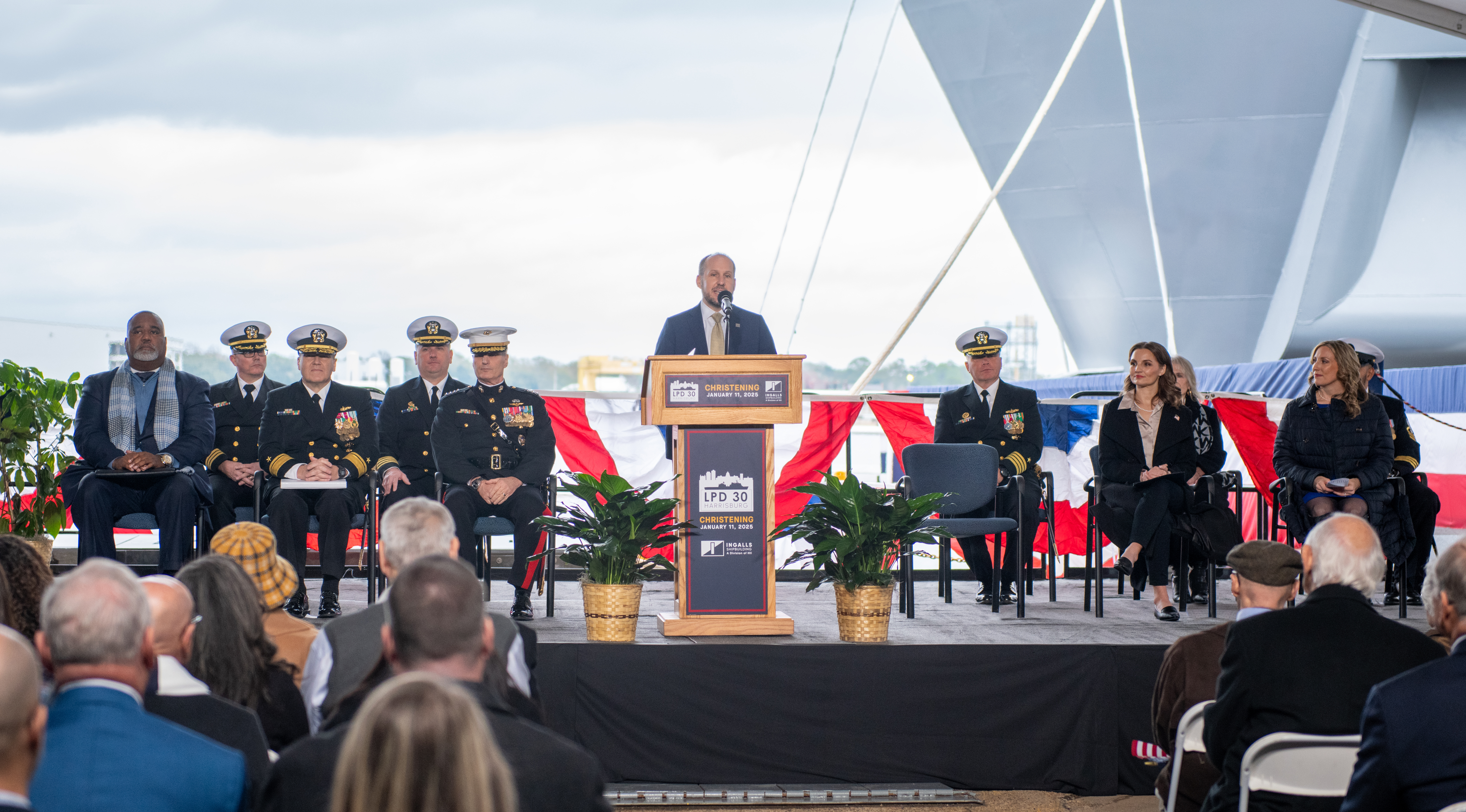 Lpd 30 Christening Platform January 11, 2025