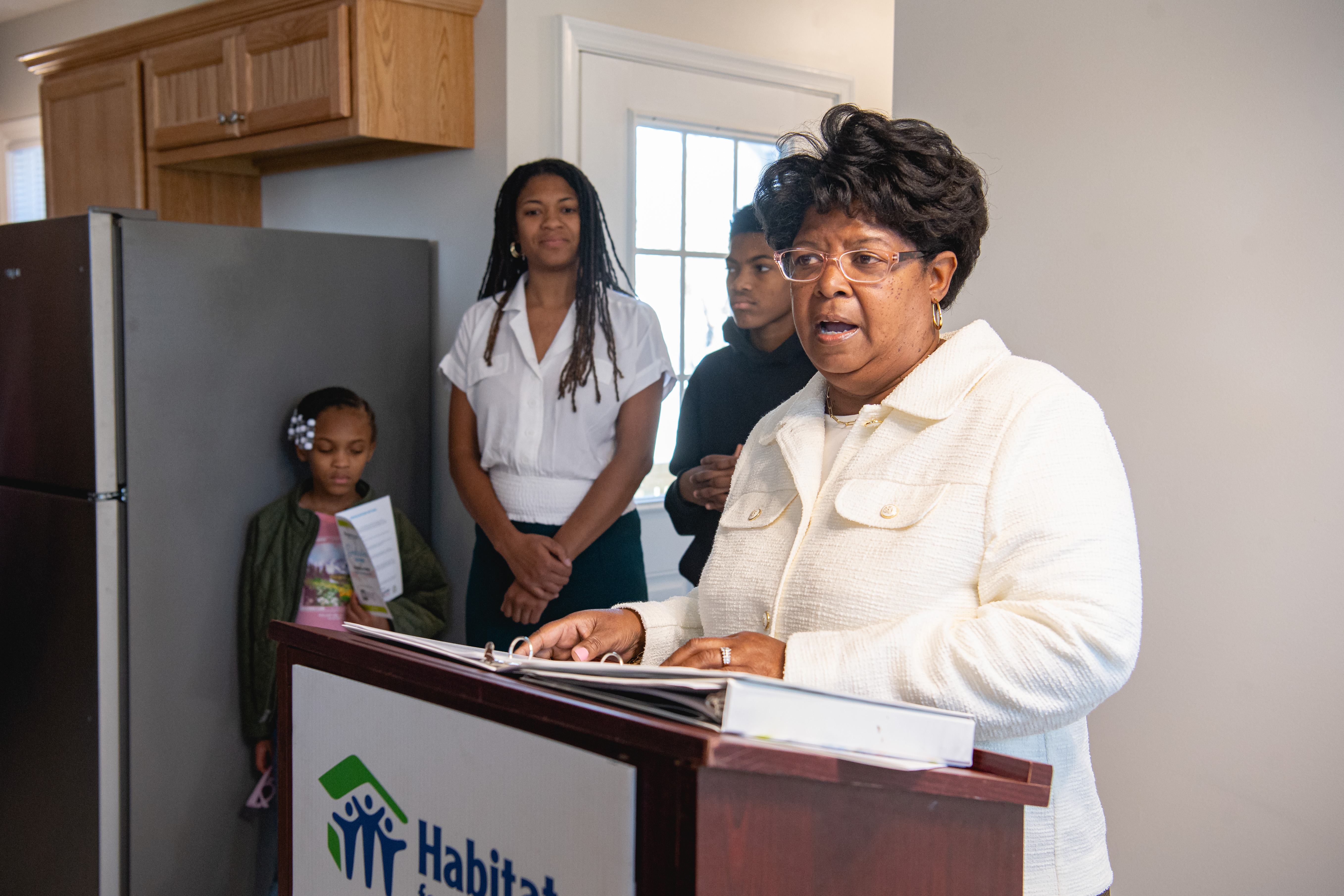 Habitat For Humanity Ribbon Cutting 22nd House