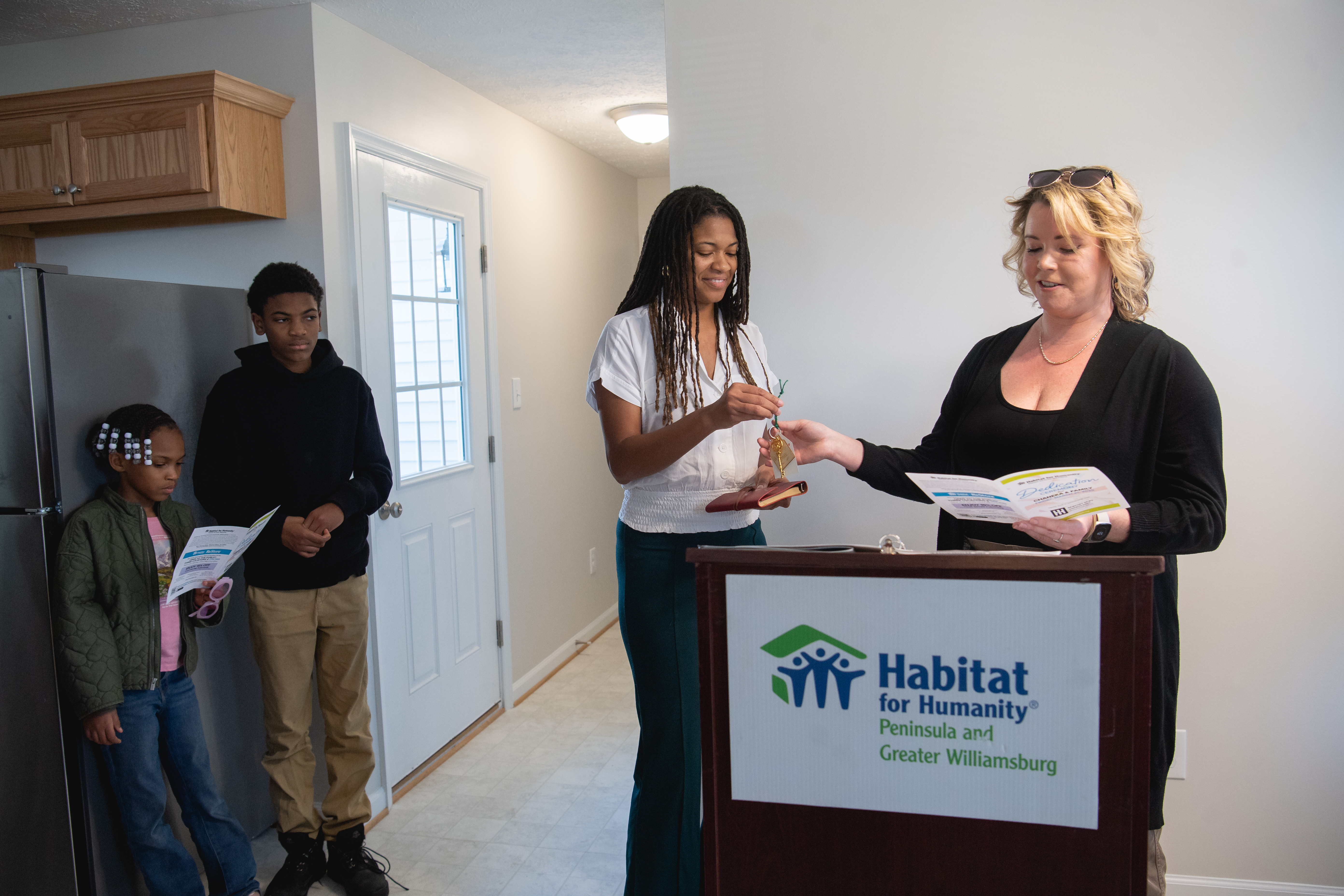 Habitat For Humanity Ribbon Cutting 22nd House