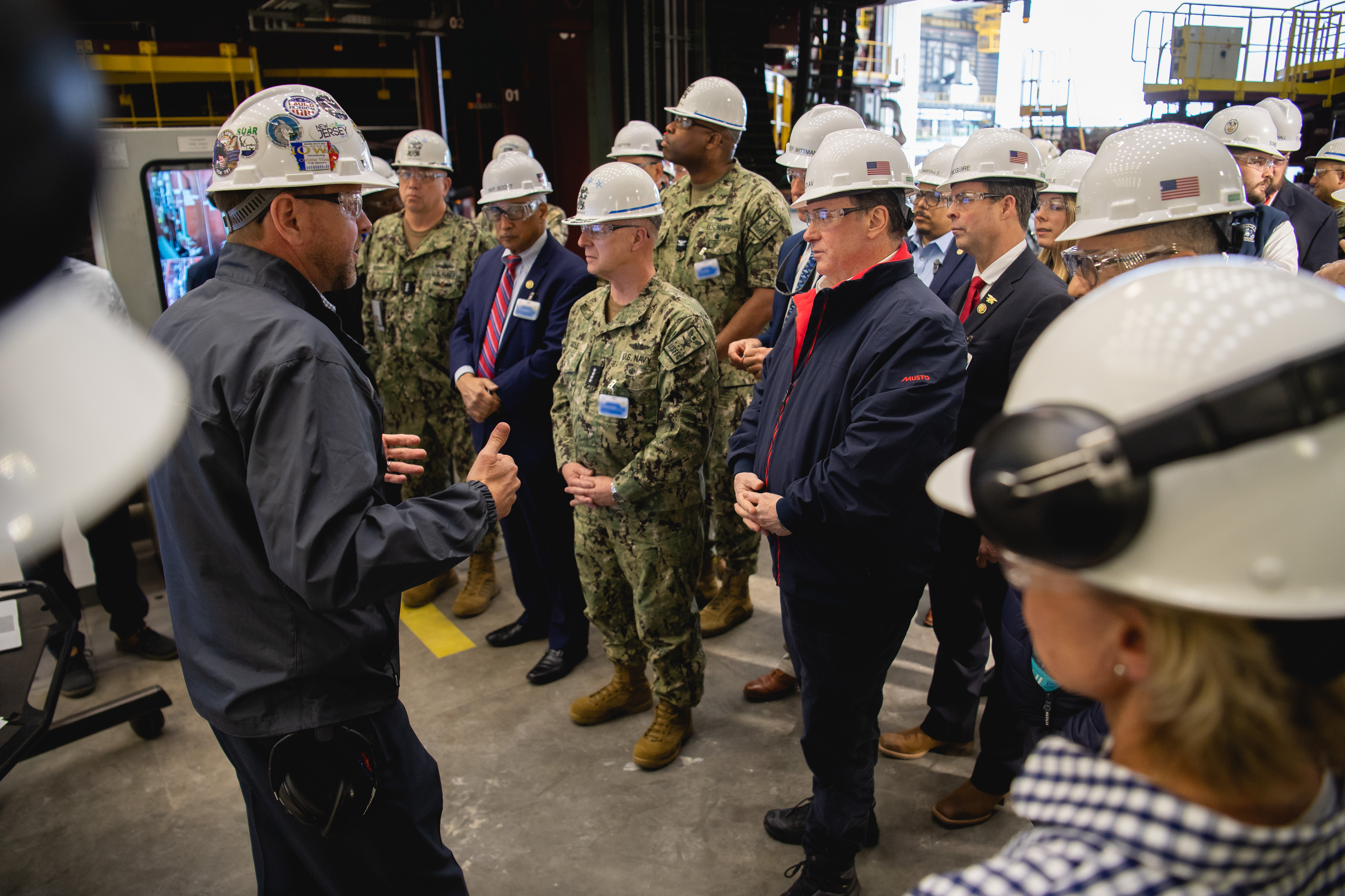 Secnav Tour