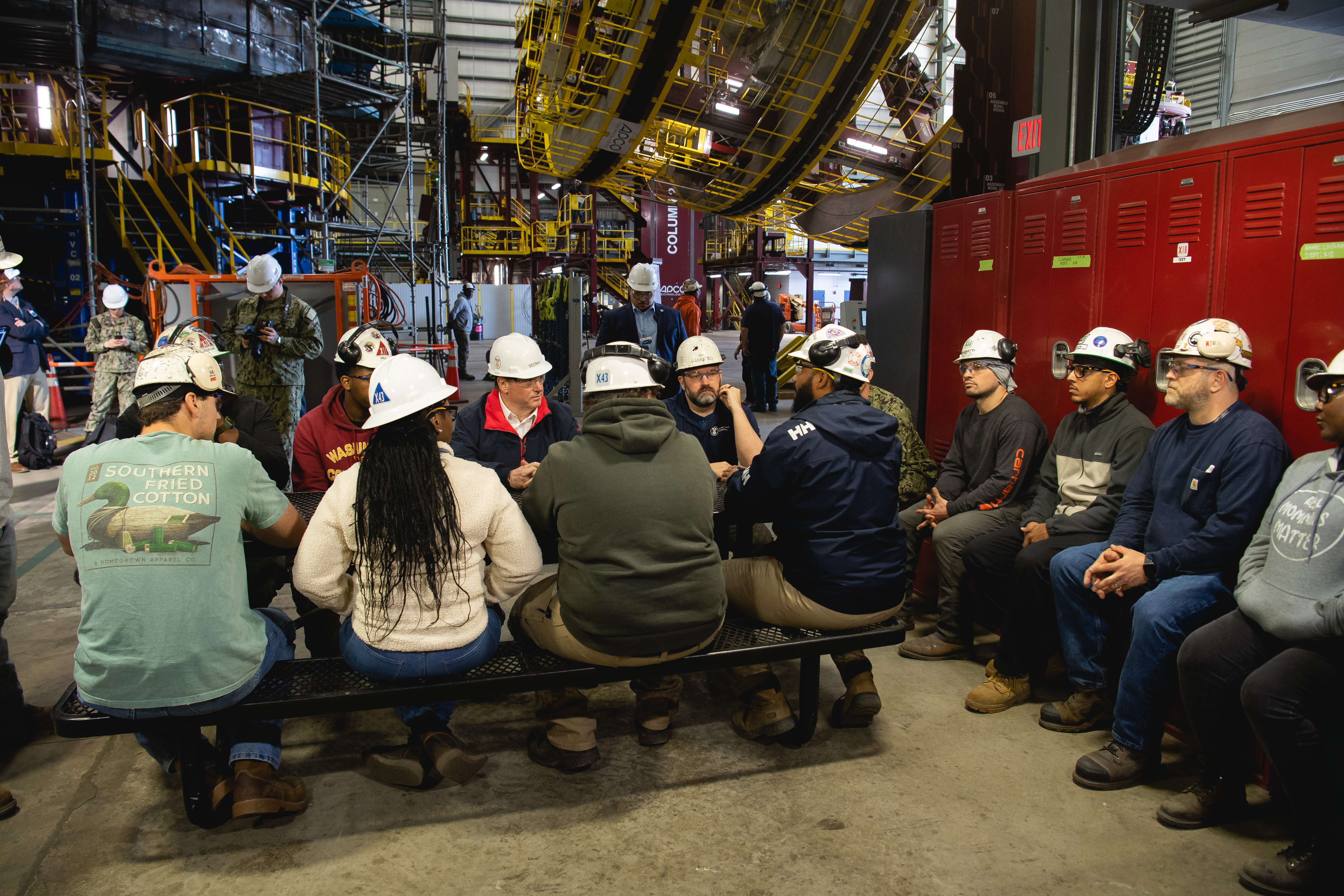 Secnav Tour