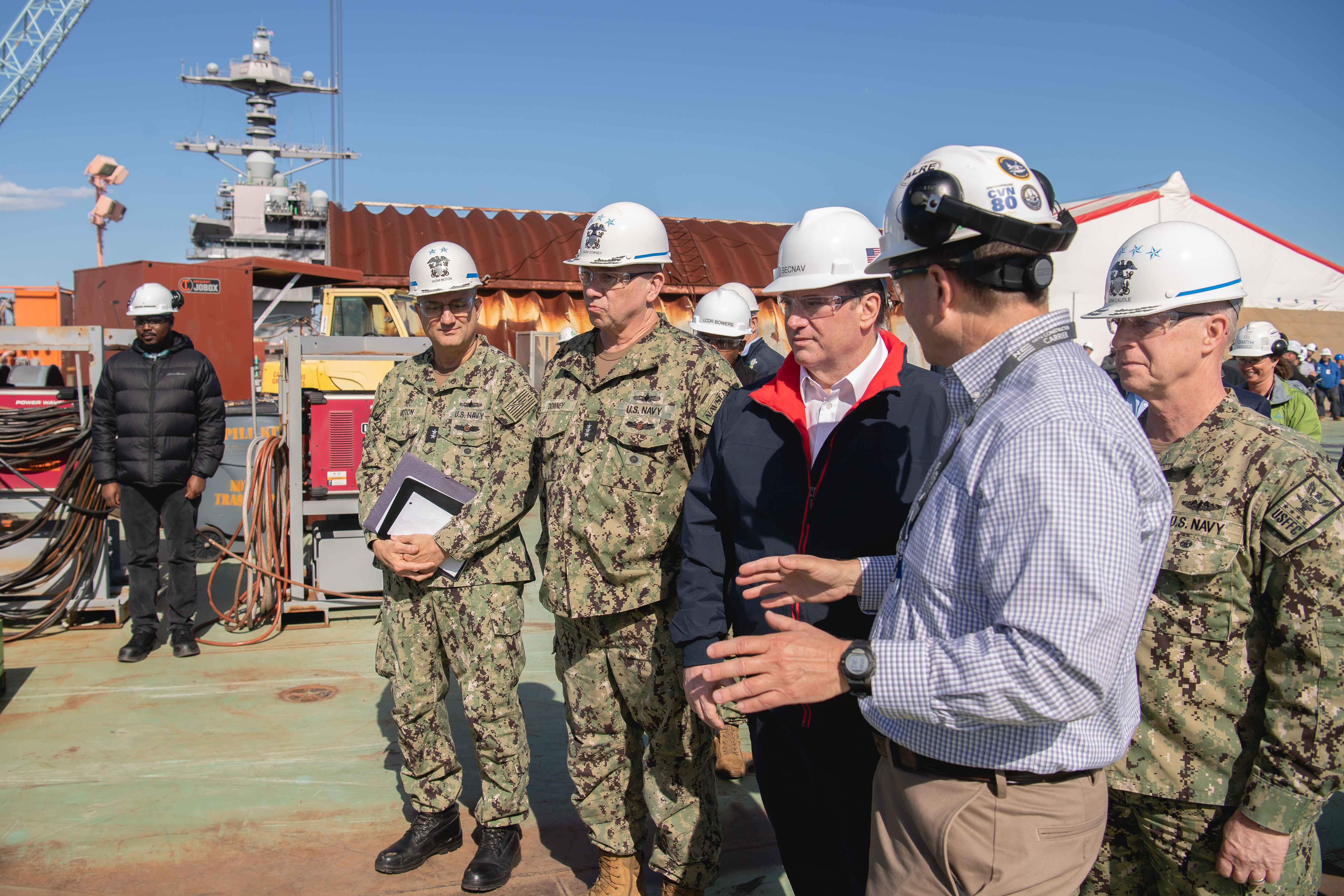 Secnav Tour
