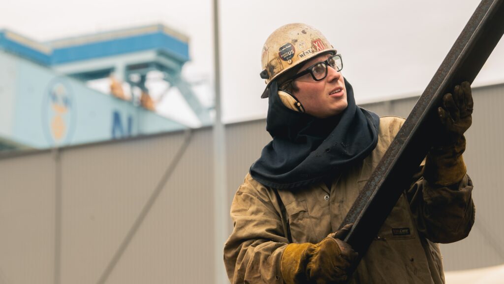 People Working On Cvn 80 Units