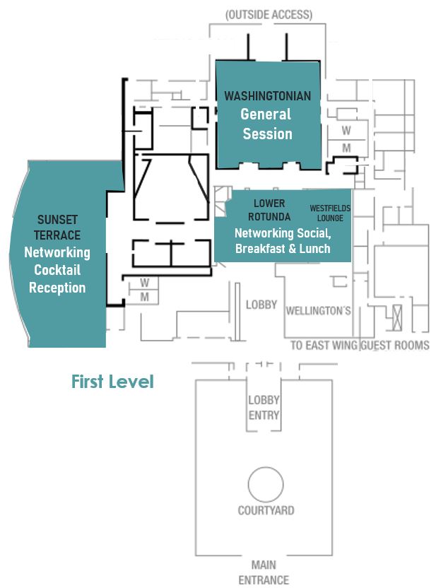 Leadership Summit First Floor Map