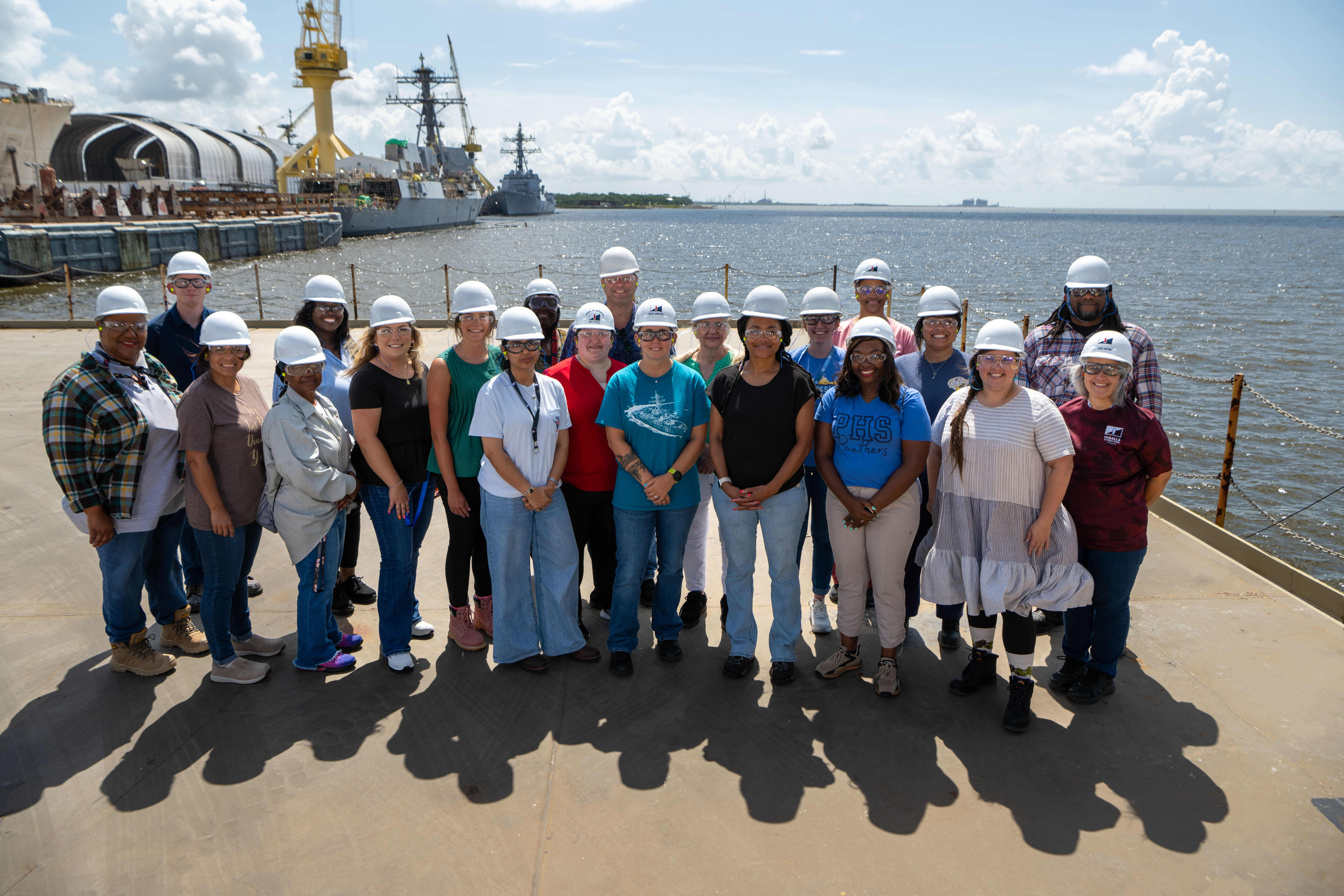 Externship Program Group Photo (dry Dock) Robert Hebert June 12, 2025