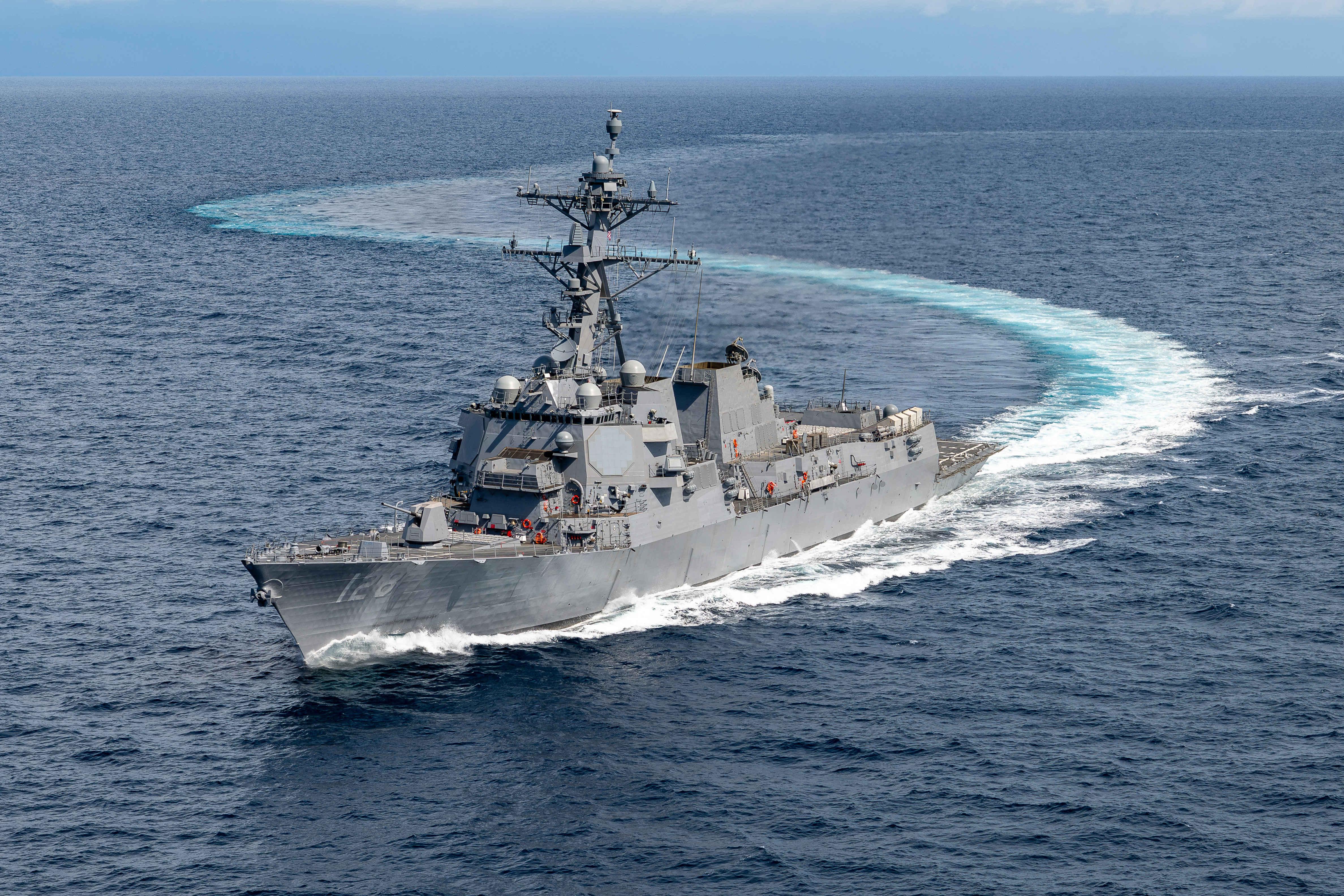 Ddg 128 Sea Trials Ls