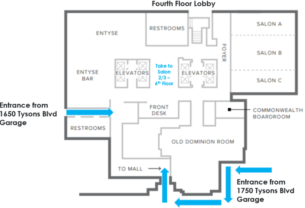 Impact Awards Ritz Map