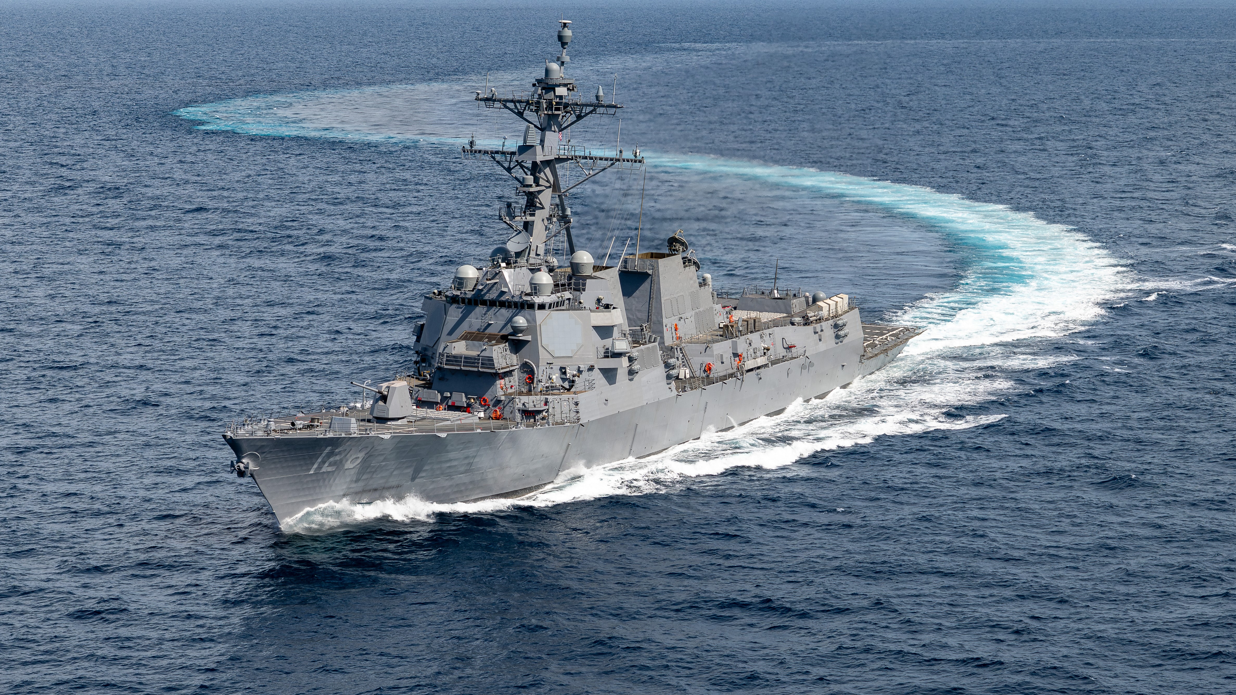 Ddg 128 Sea Trials Ls