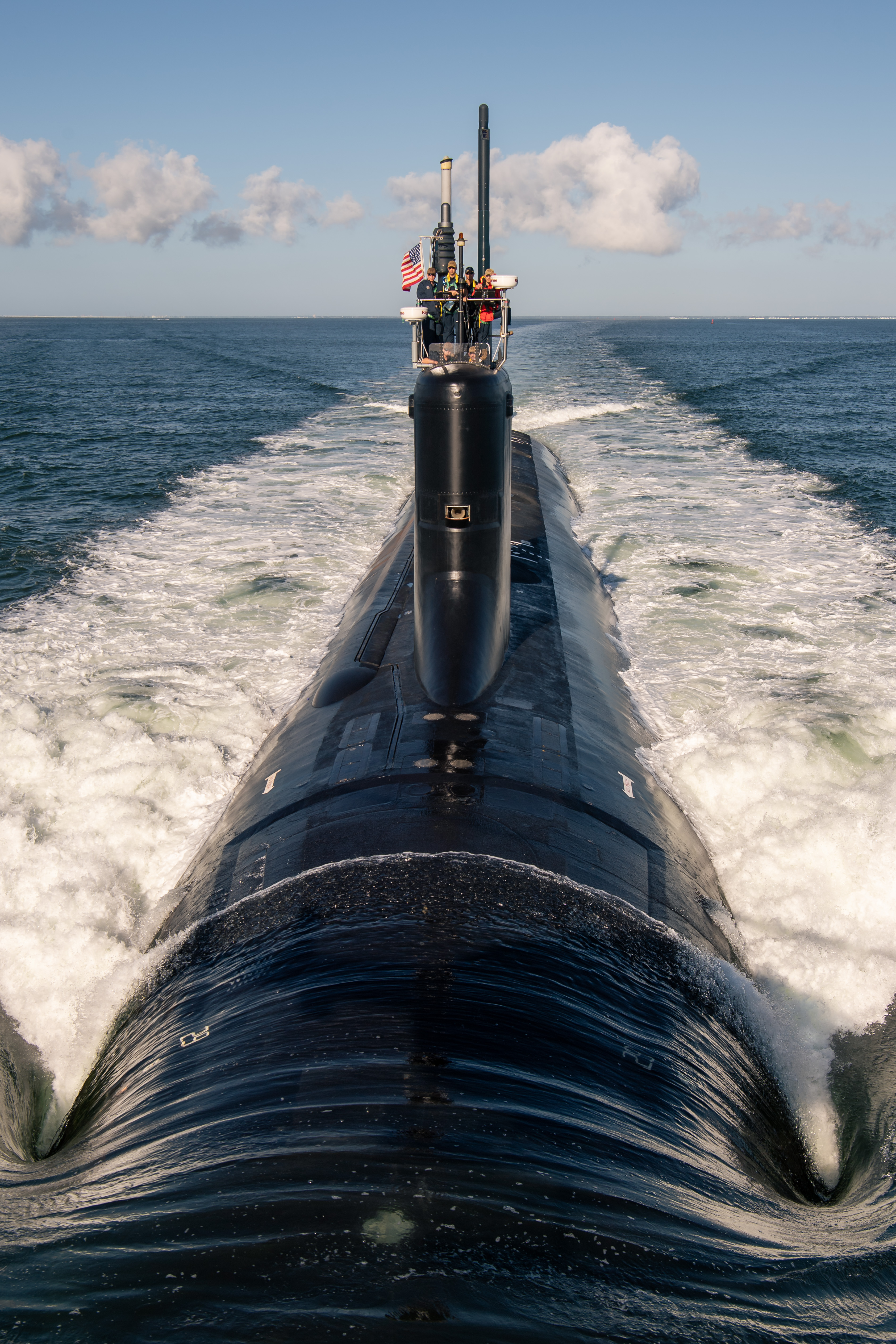 Massachusetts Ssn 798 Sea Trials