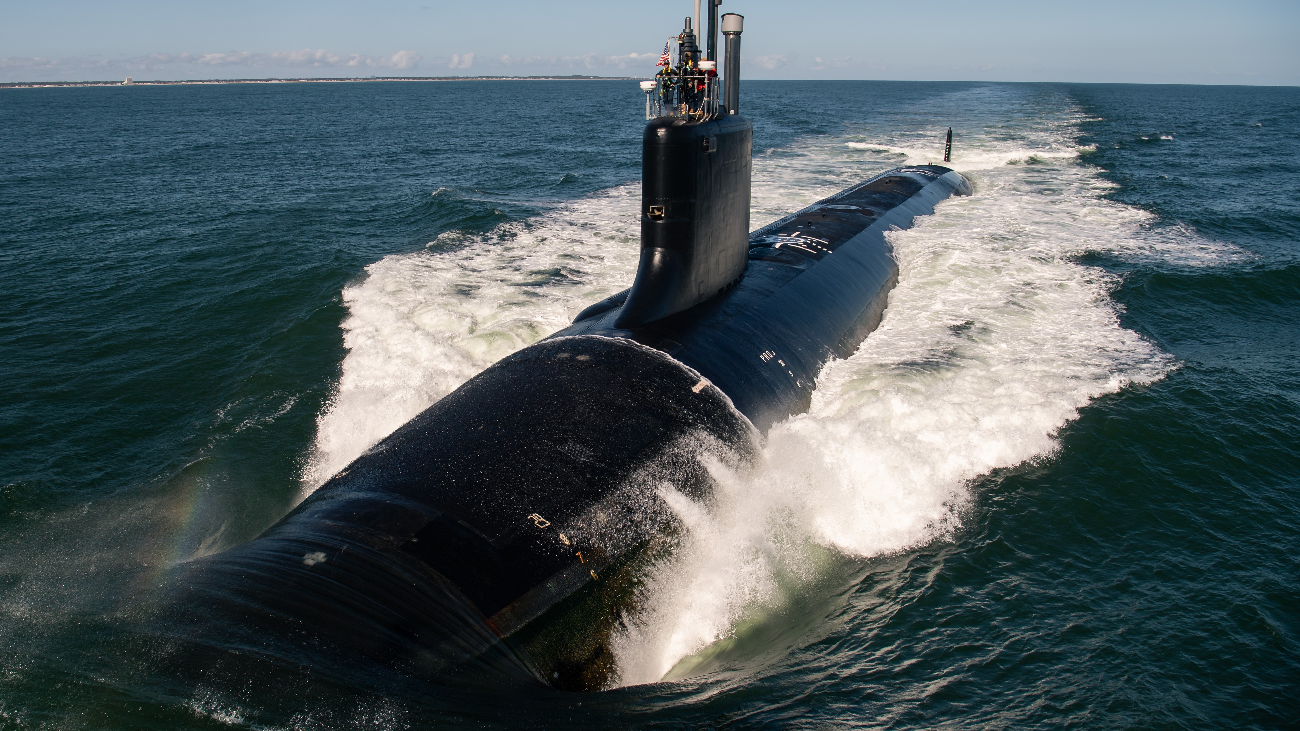 Massachusetts Ssn 798 Sea Trials