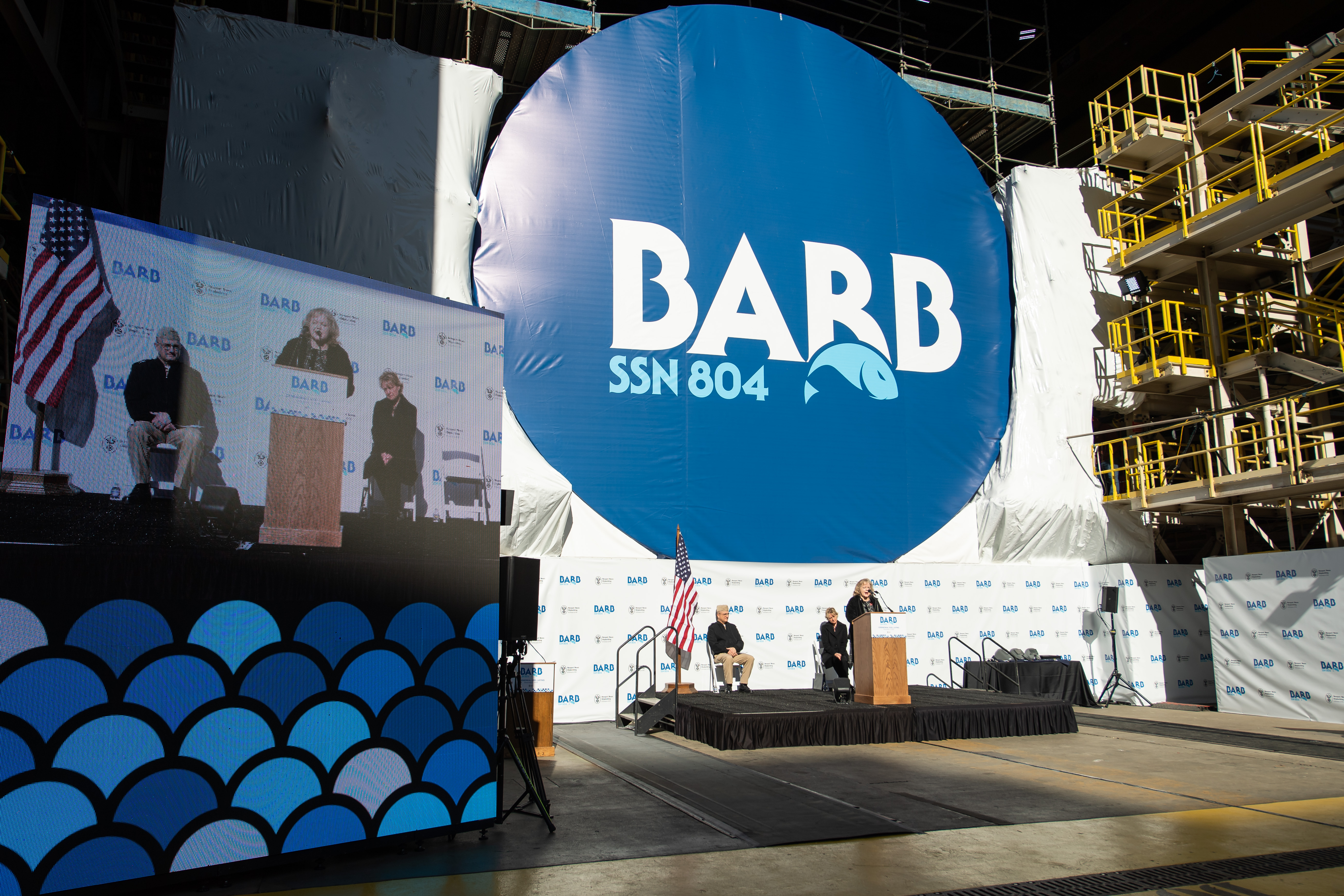 Barb Ssn 804 Keel Laying