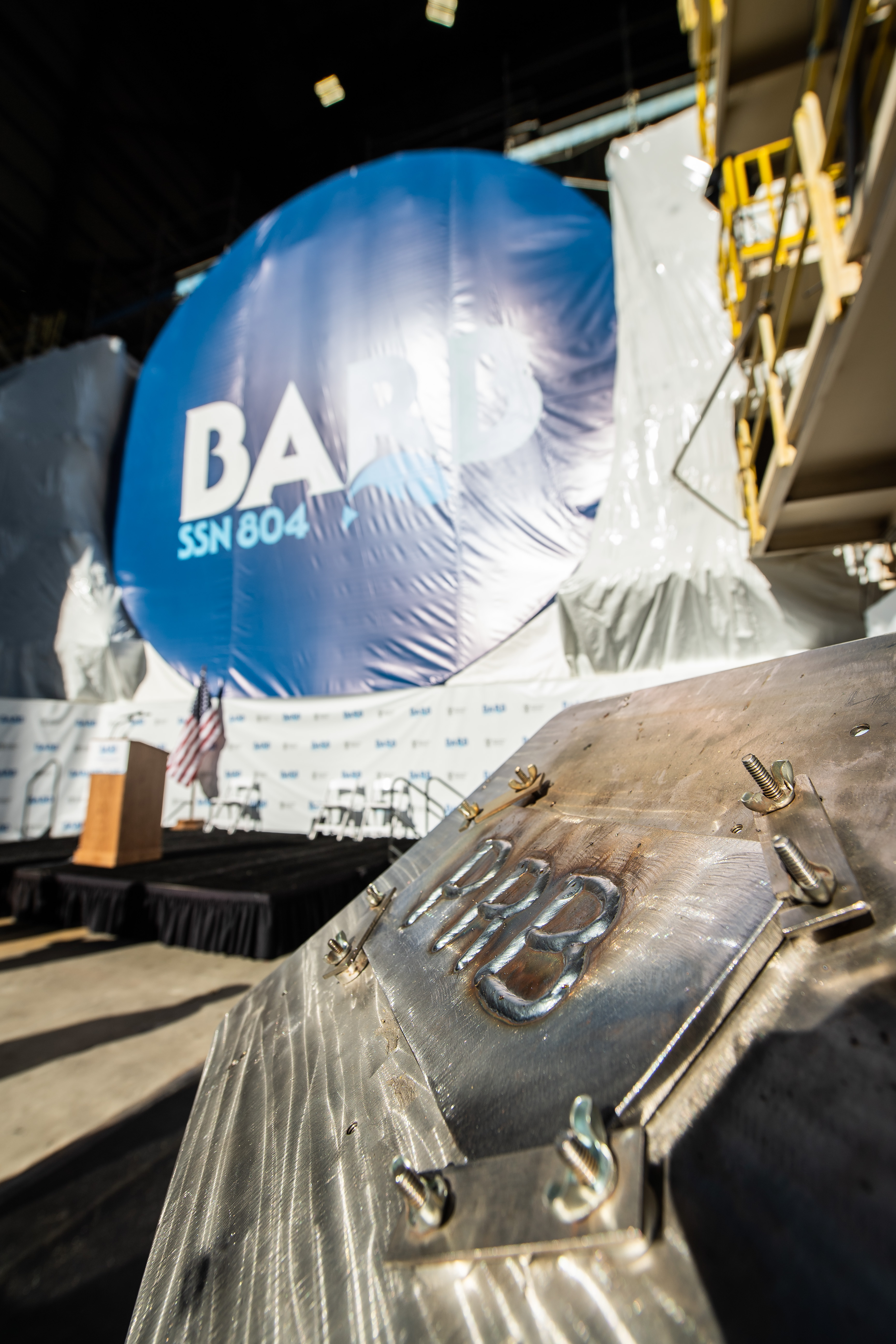 Barb Ssn 804 Keel Laying