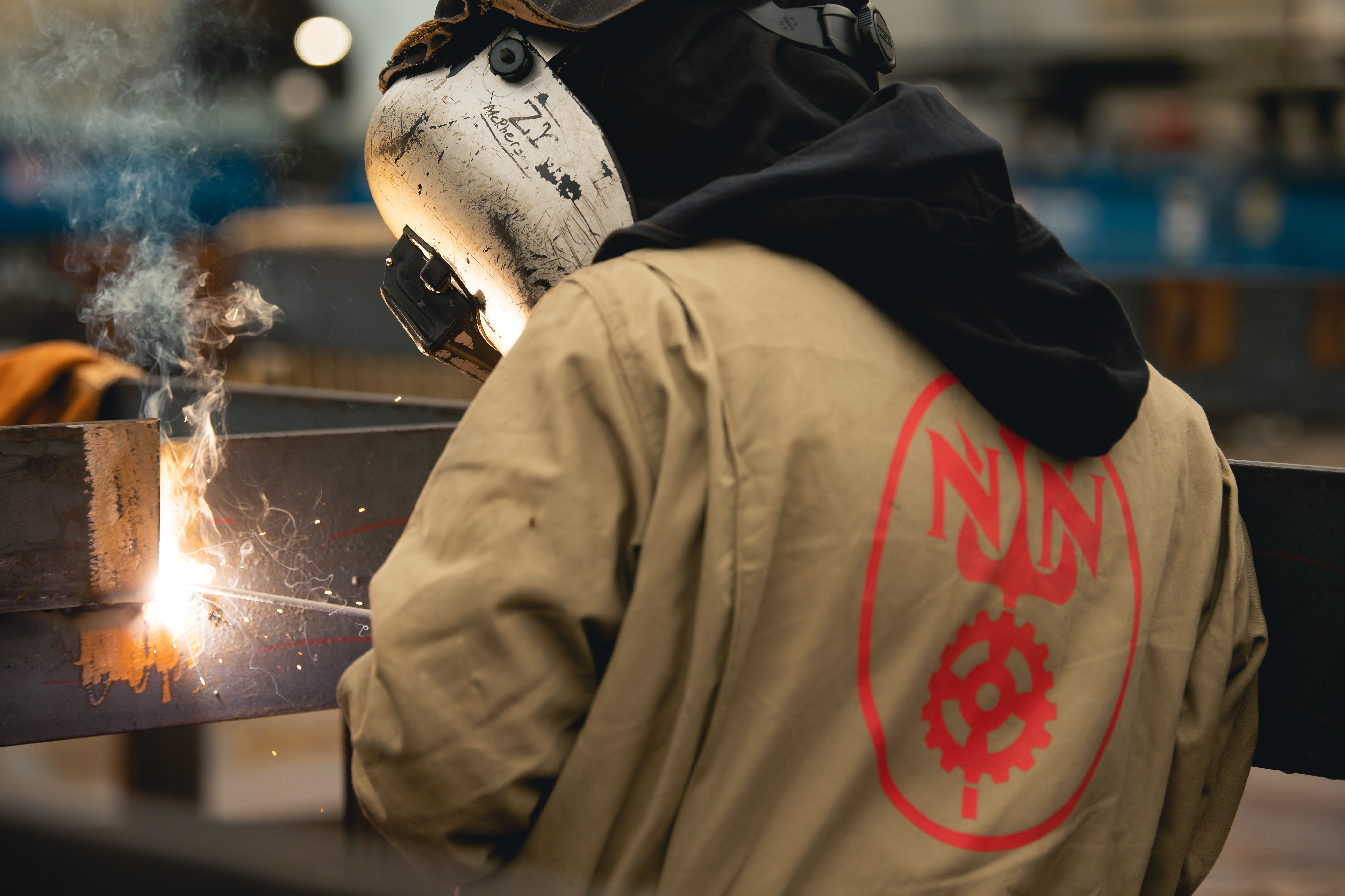 People Working On Cvn 80 Units