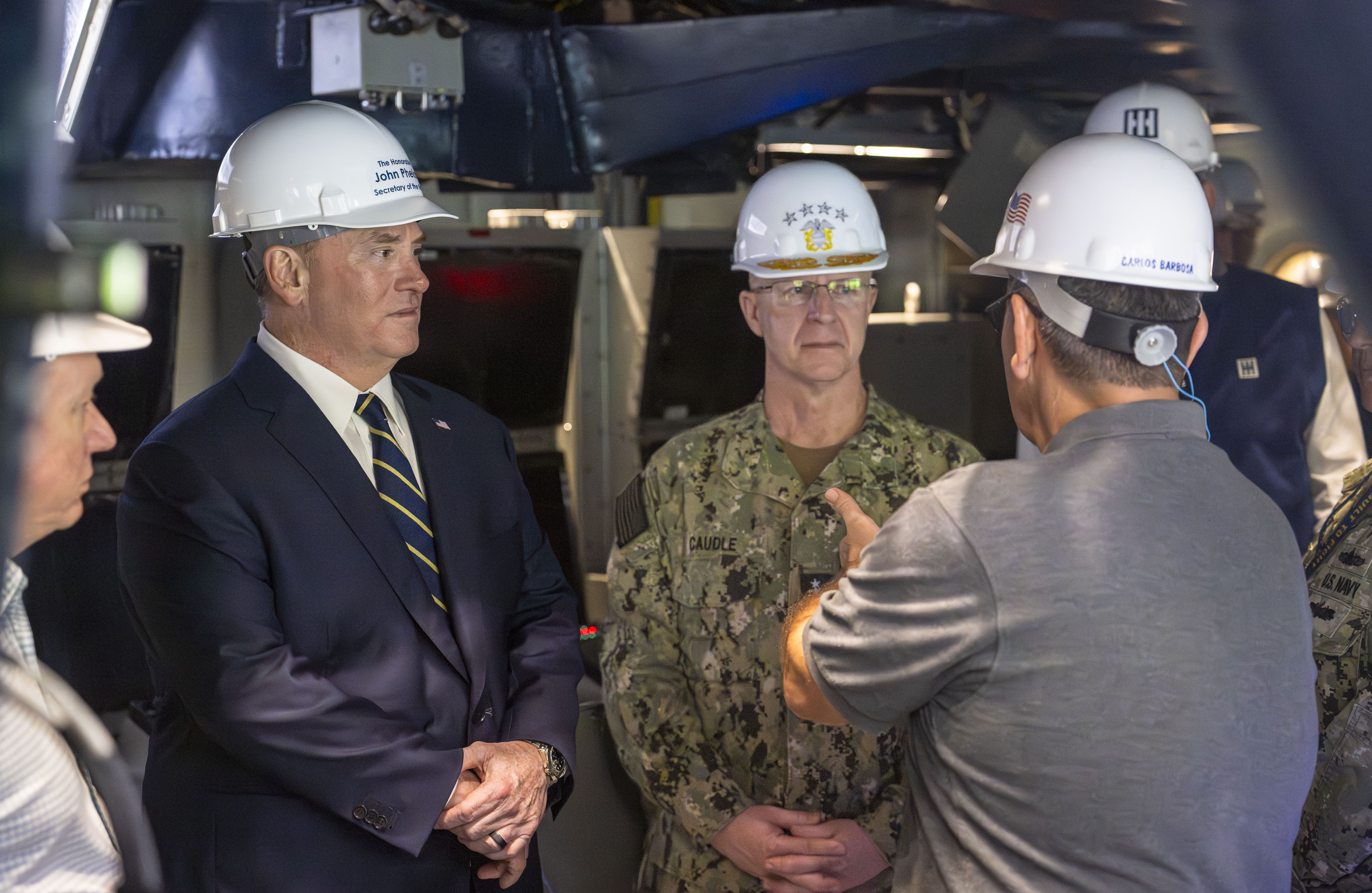 Visit Secnav Cno Cmc Ship January 7, 2026