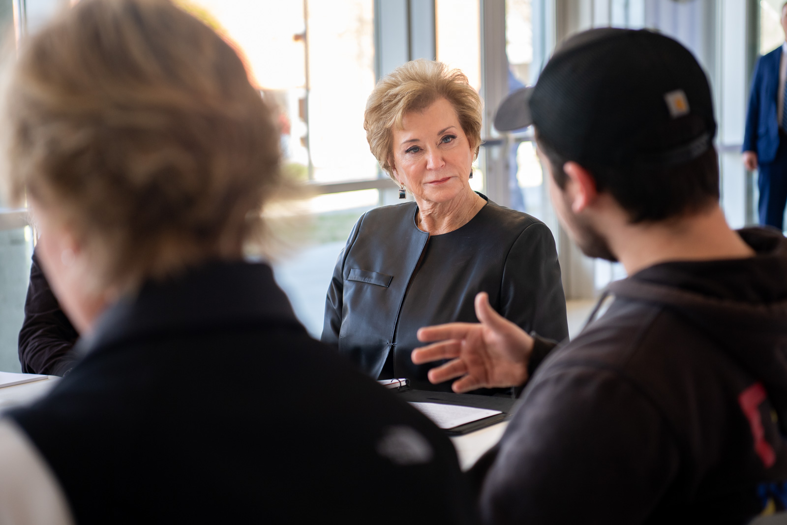 The Honorable Linda Mcmahon, Us Secretary Of Education Nns Tour