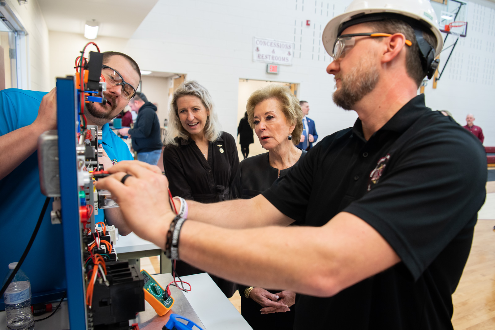 The Honorable Linda Mcmahon, Us Secretary Of Education Nns Tour